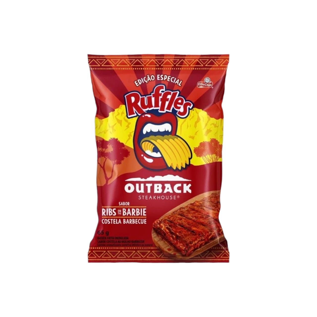 Ruffles Outback Steakhouse Ribs on the Barbie (65g)