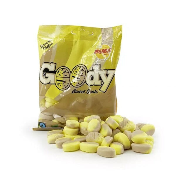 Swedish Candy Bubs Banana Toffee (90g)