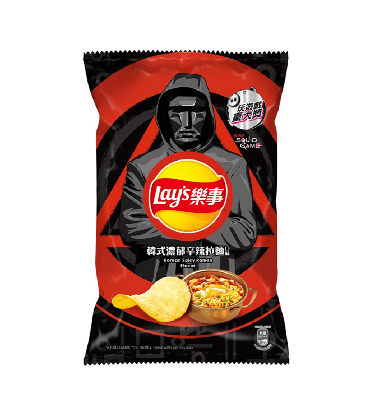 Lay’s Squid Game Spicy Korean Ramen Flavor (60g)