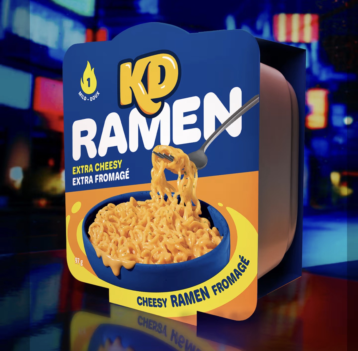 Kraft Dinner Mac & Cheese Ramen Extra Cheesy (95g)