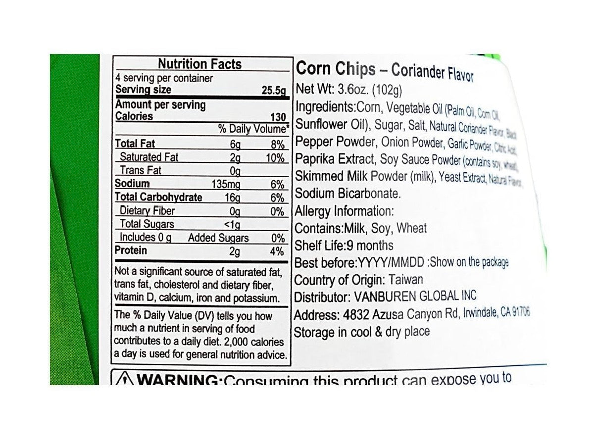 Doritos Cilantro
