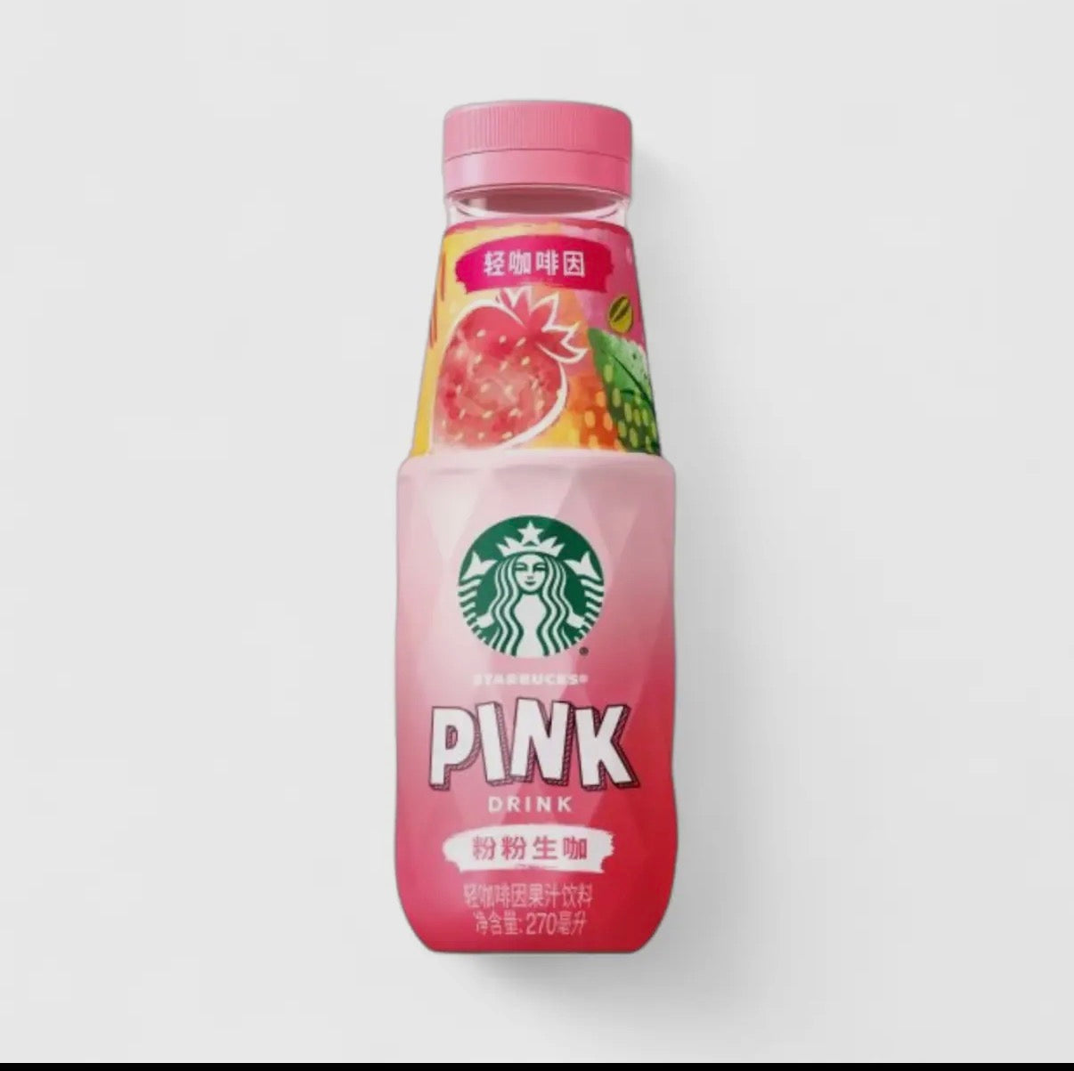 Starbucks Pink Drink Strawberry (270ml)