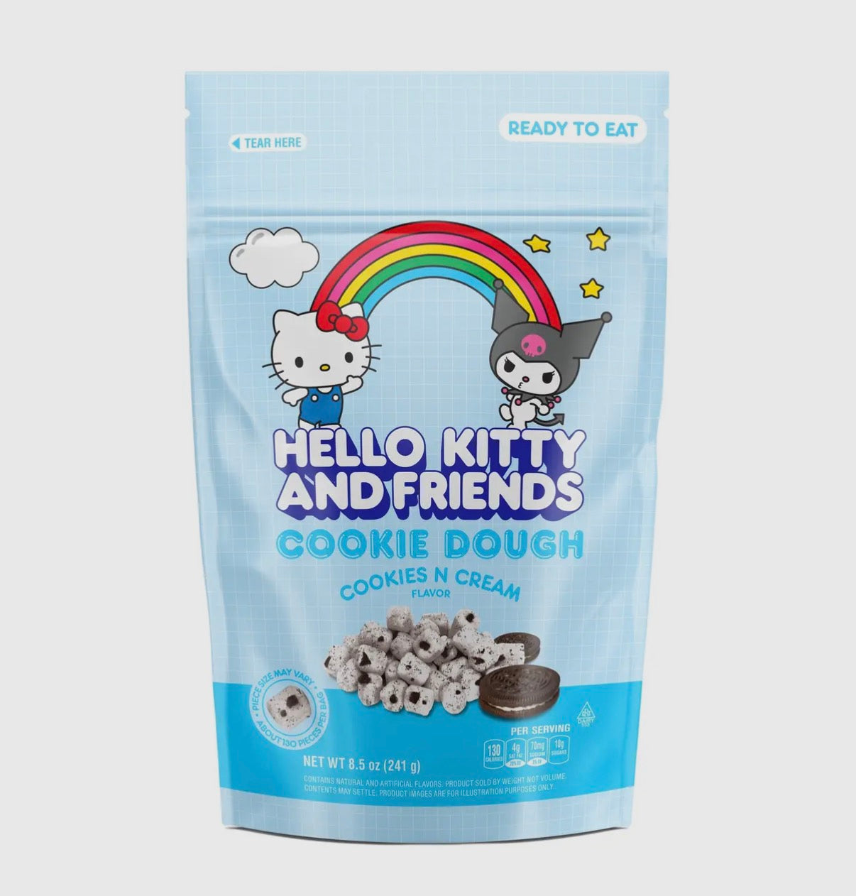 Hello Kitty Cookies and Cream Cookie Dough Bites (8.5oz)