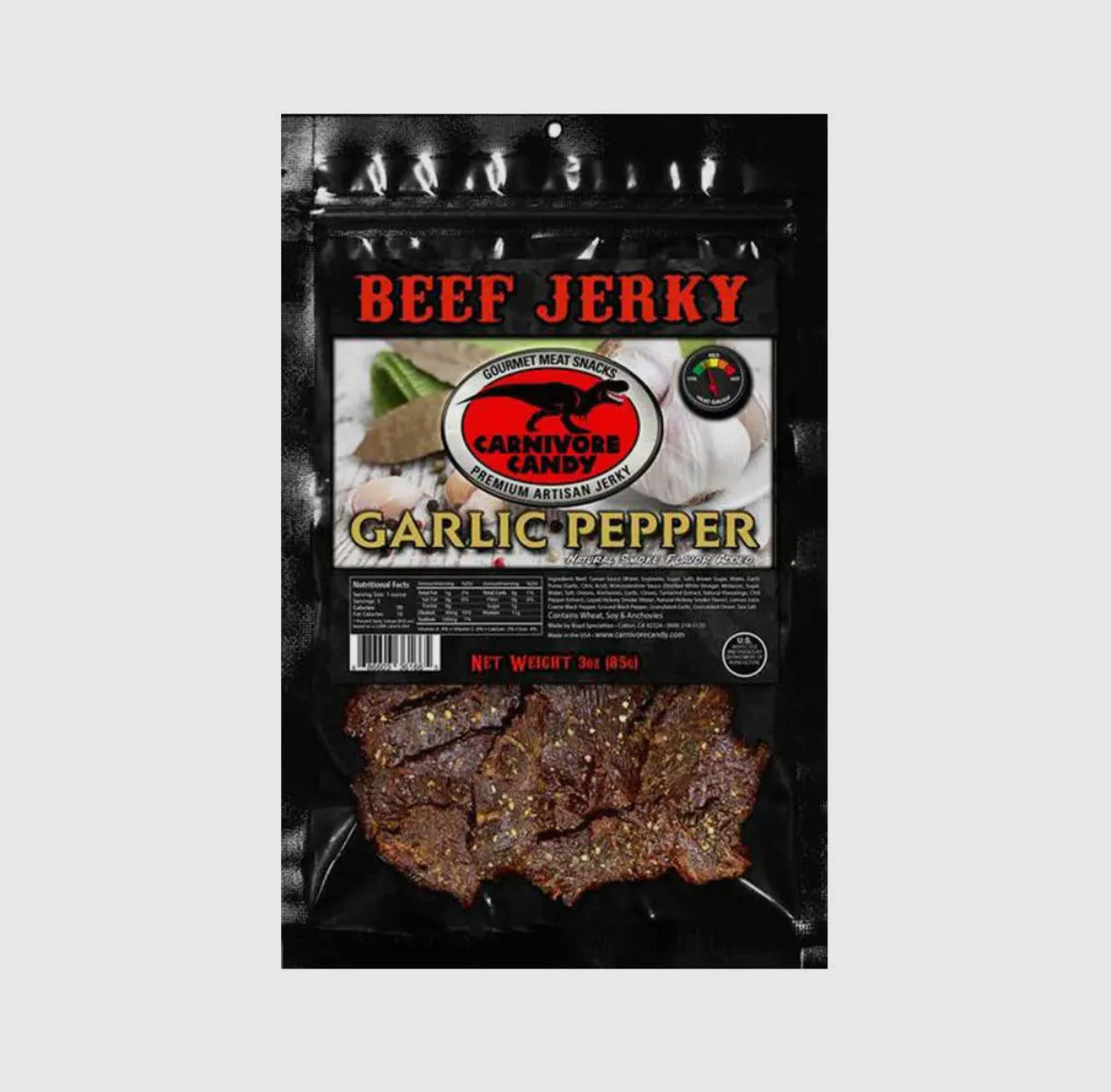Brisket Beef Jerky Honey Pepper (3oz)