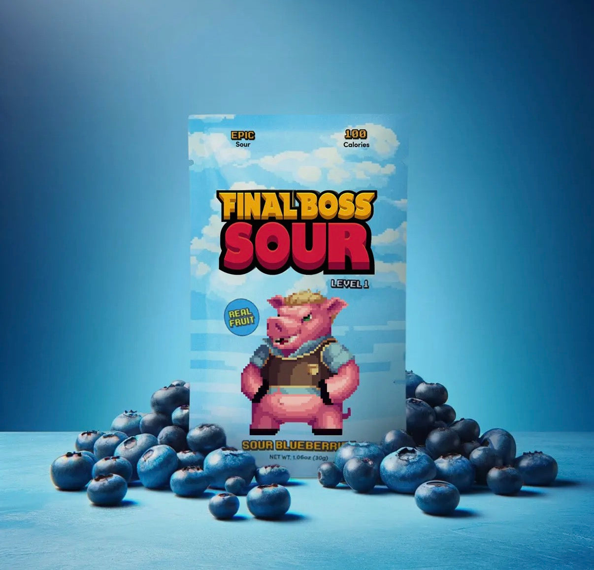 Final Boss Sour Blueberries (30g)