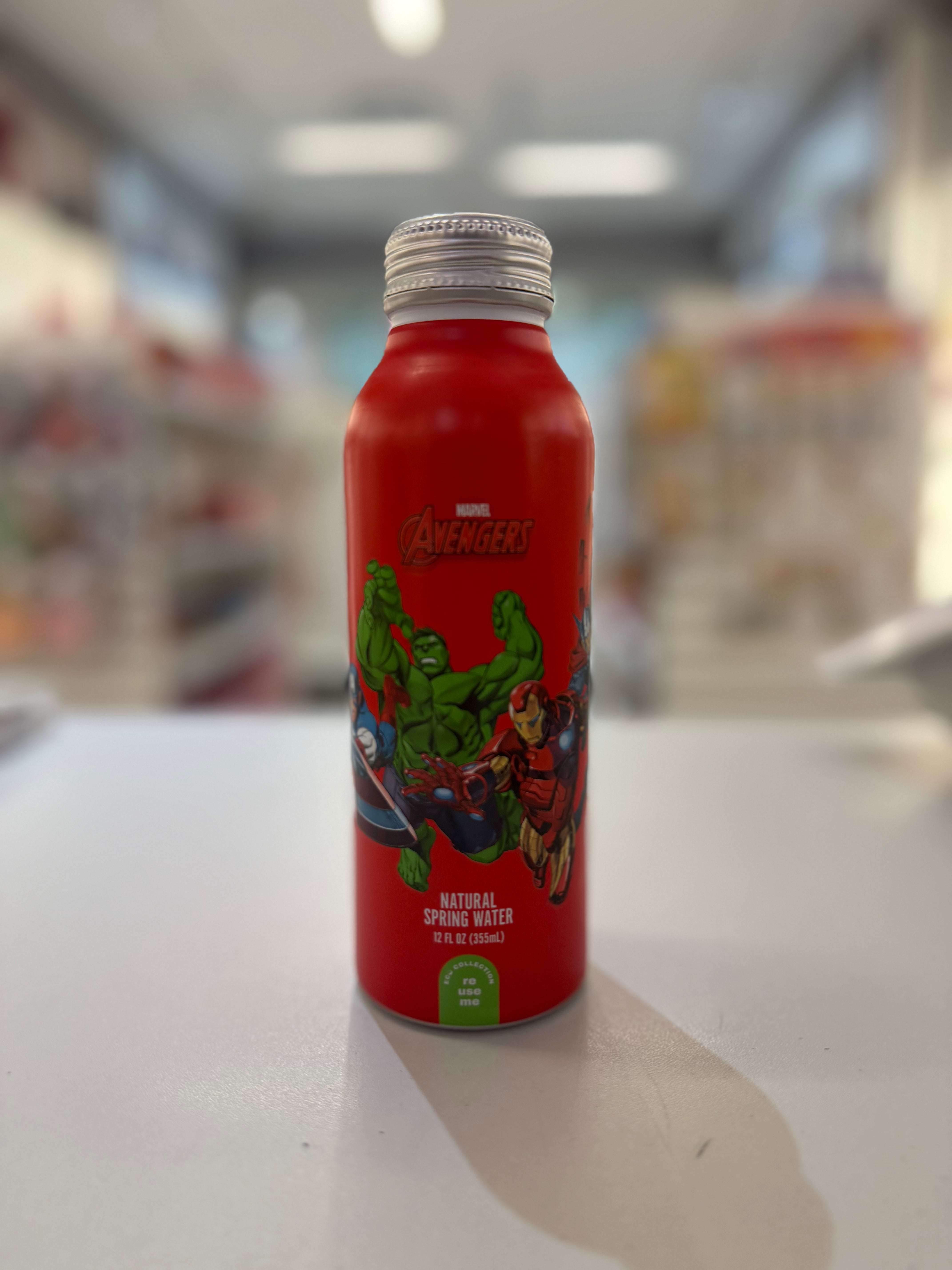 Marvel Avengers Natural Spring Water Reusable Bottle (12oz)