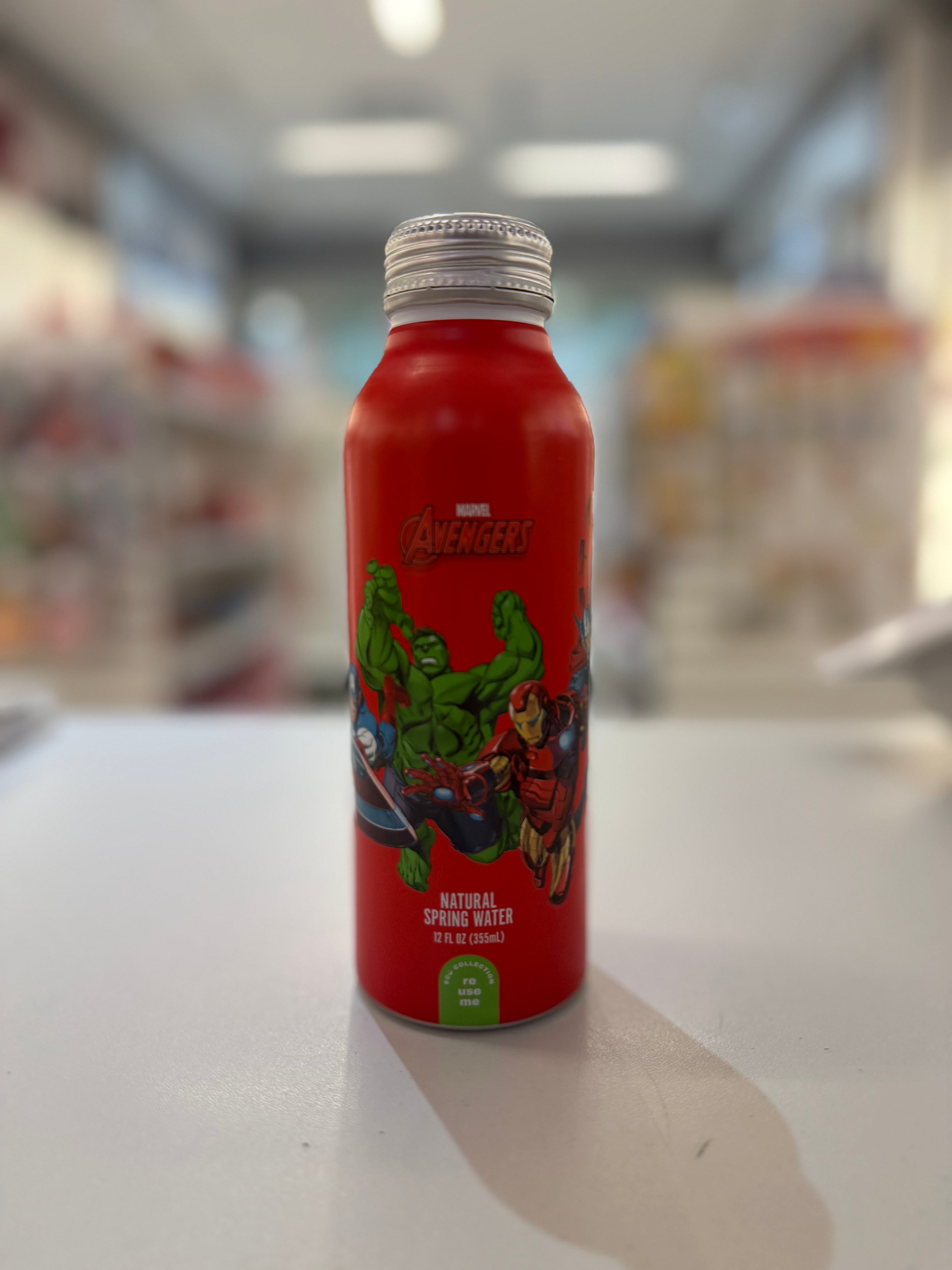 Marvel Avengers Natural Spring Water Reusable Bottle (12oz)