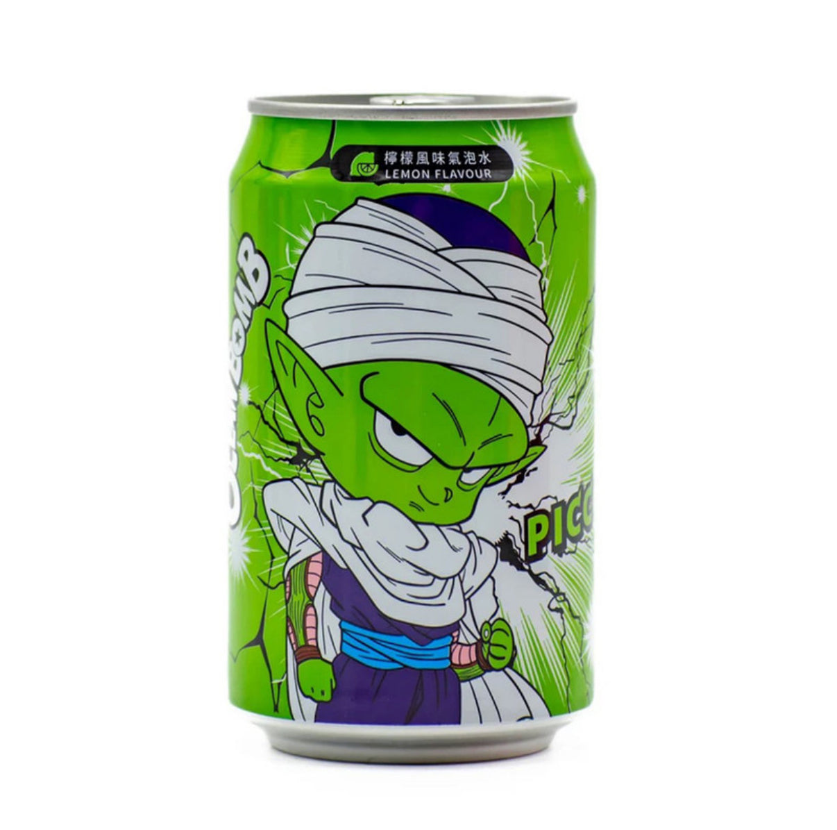 Ocean Bomb Dragon Ball Sparkling Water Lemon Flavor Piccolo Can