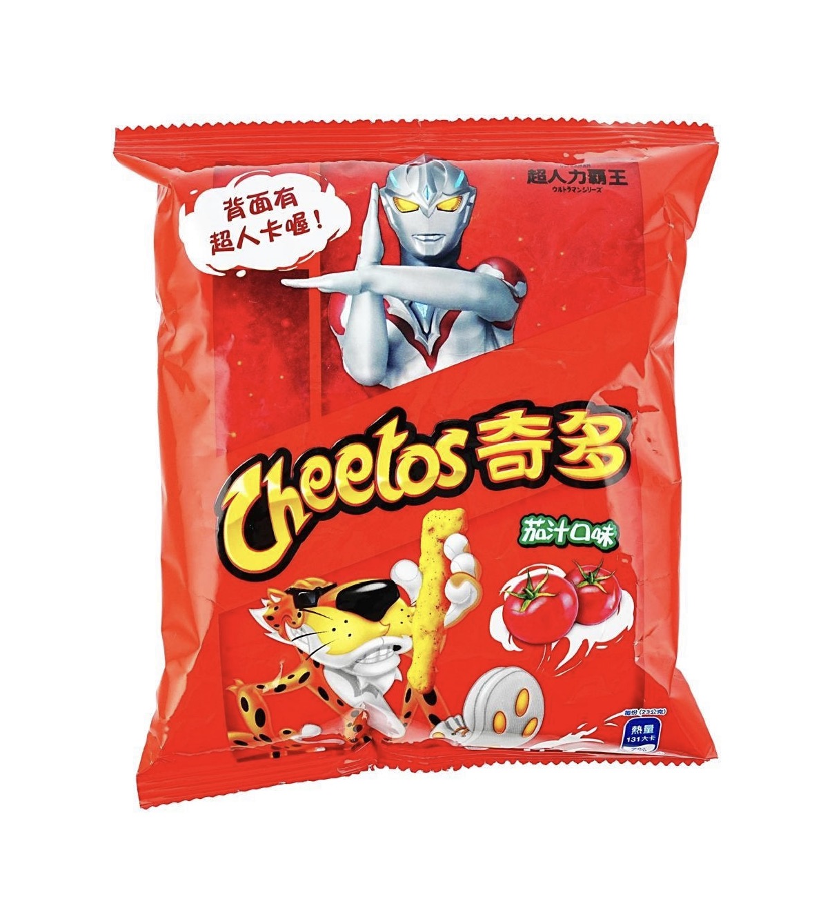 Cheetos Crunchy Tomato Ketchup NO Red 40! (46g)