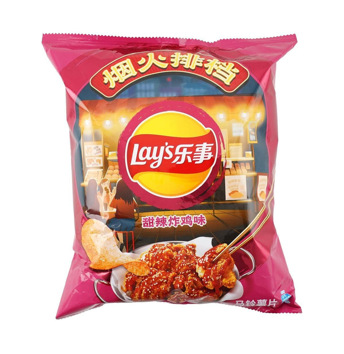 Lay’s Sweet And Spicy Chicken (60g) (Sesame Chicken Flavor)