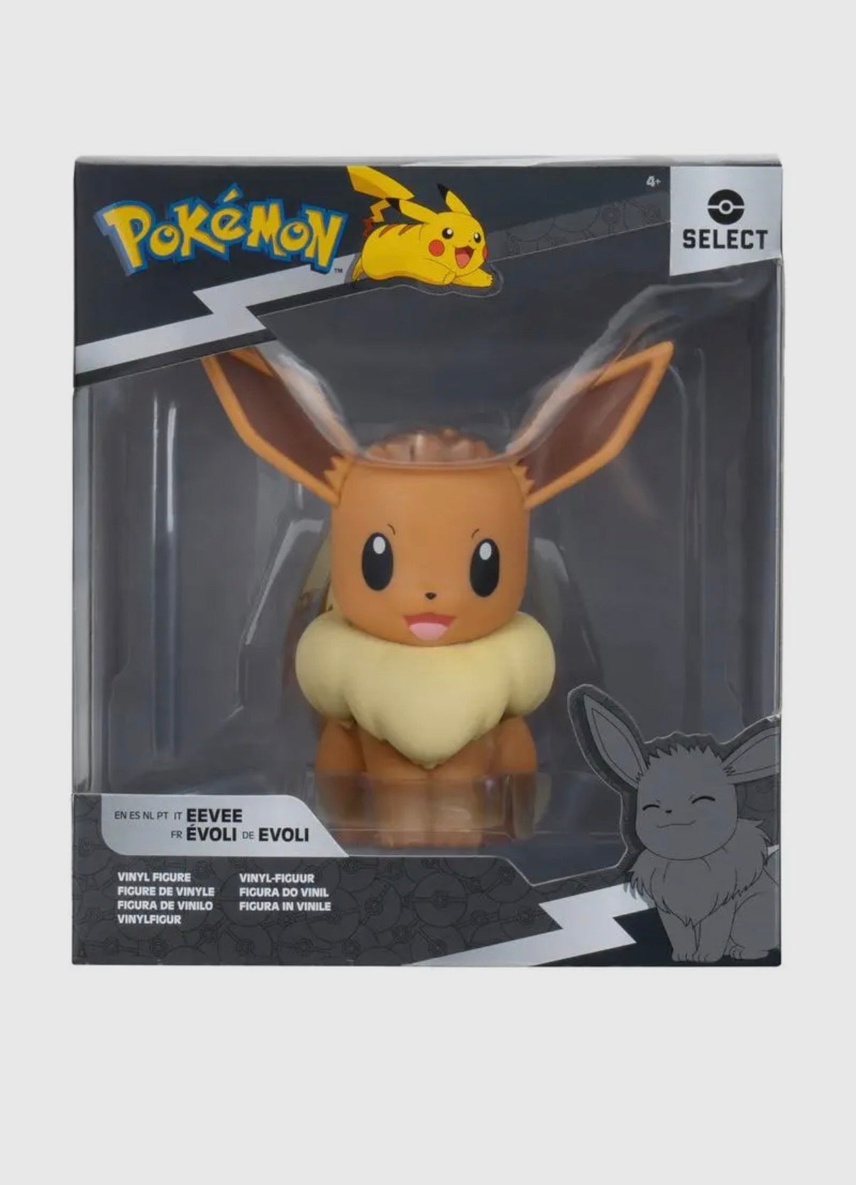 Pokemon Eevee Vinyl Figure 4 Inch