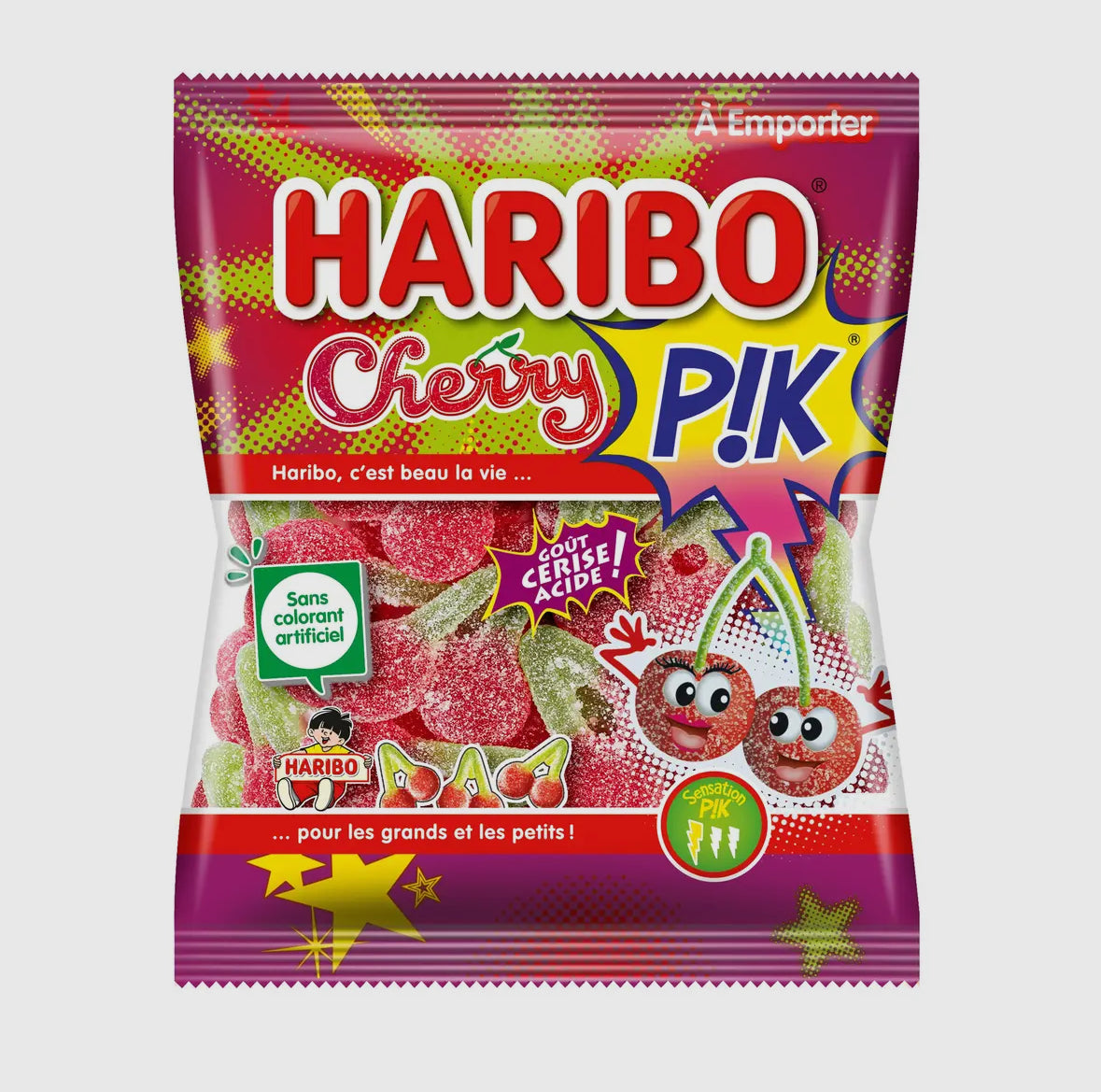 Haribo Sour Cherry (120g)