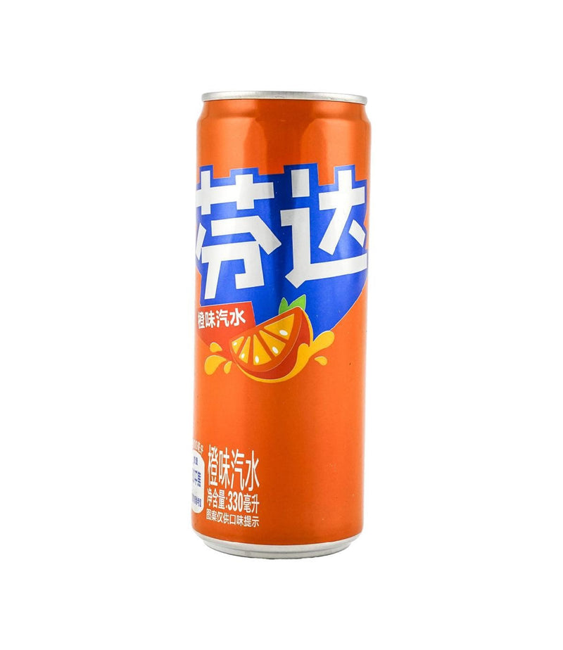Fanta Orange Soda (Chinese Version) (330ml)
