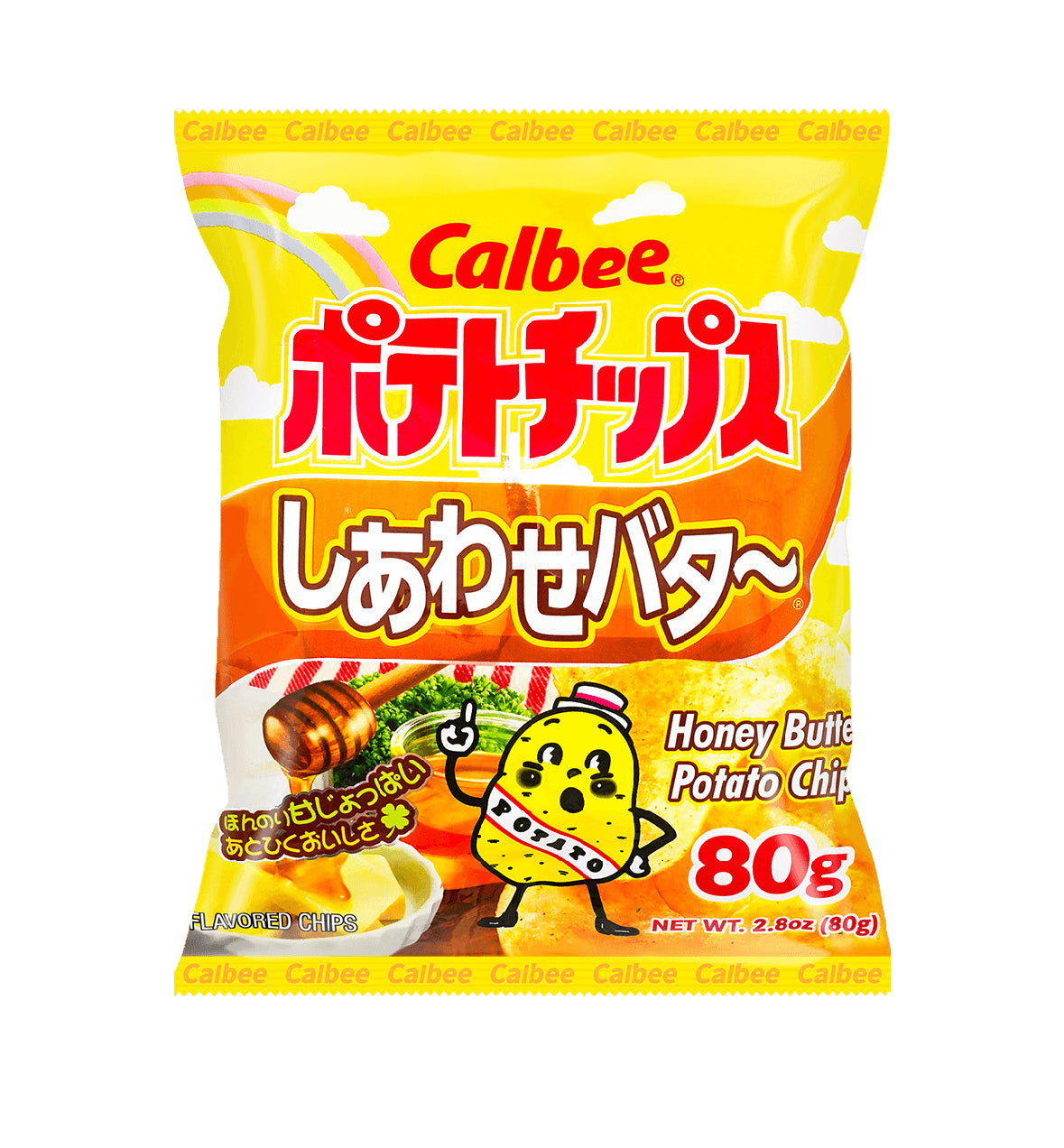 Calbee Honey Butter Chips (80g)