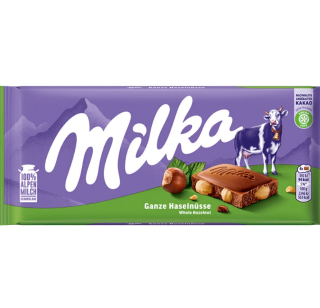Milka Hazelnut (90g)