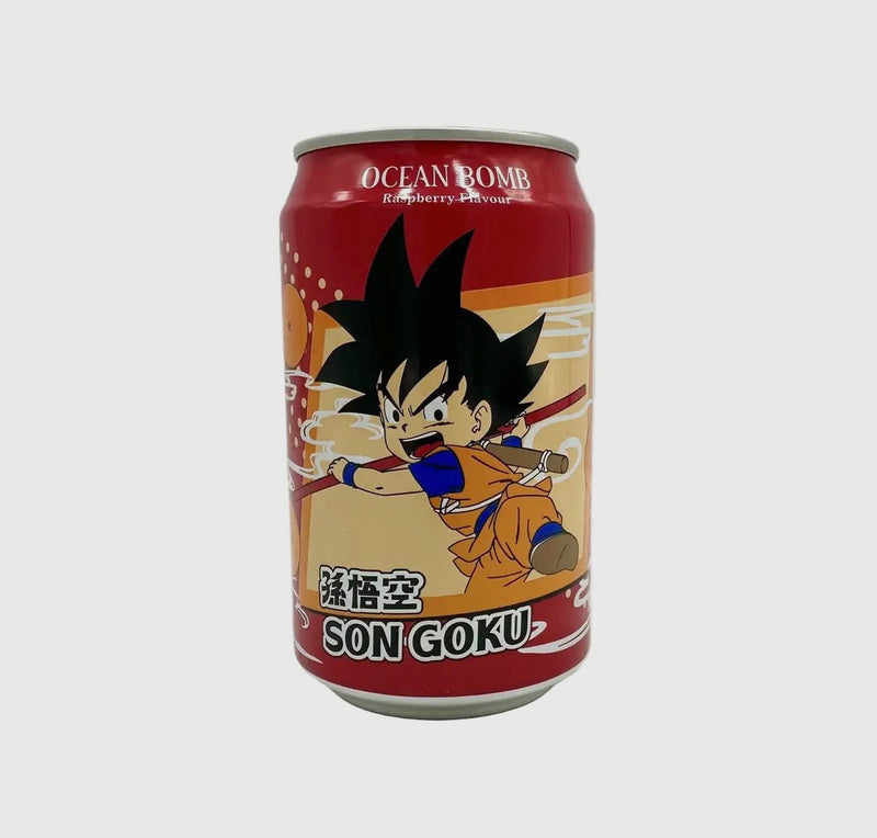Ocean Bomb Son Goku Raspberry Flavor Soda (330ml)