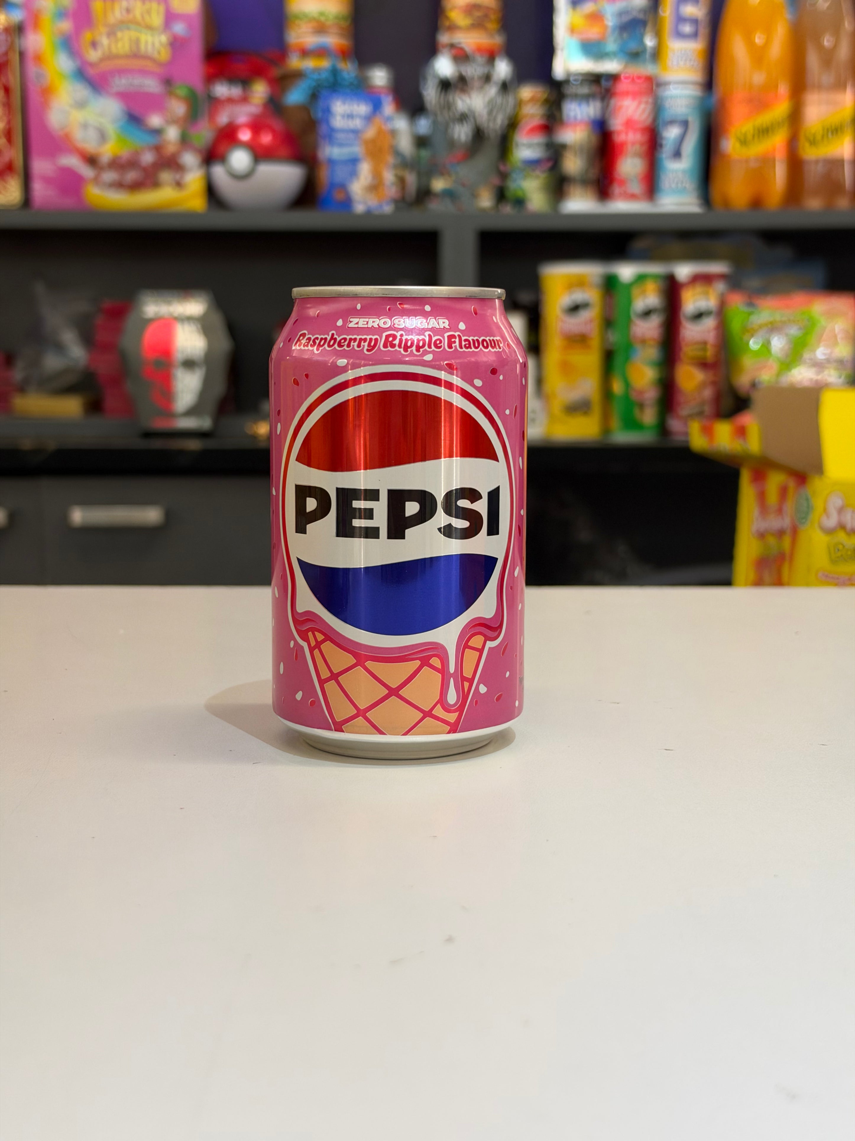 Pepsi Raspberry Ripple Zero Sugar (330ml)