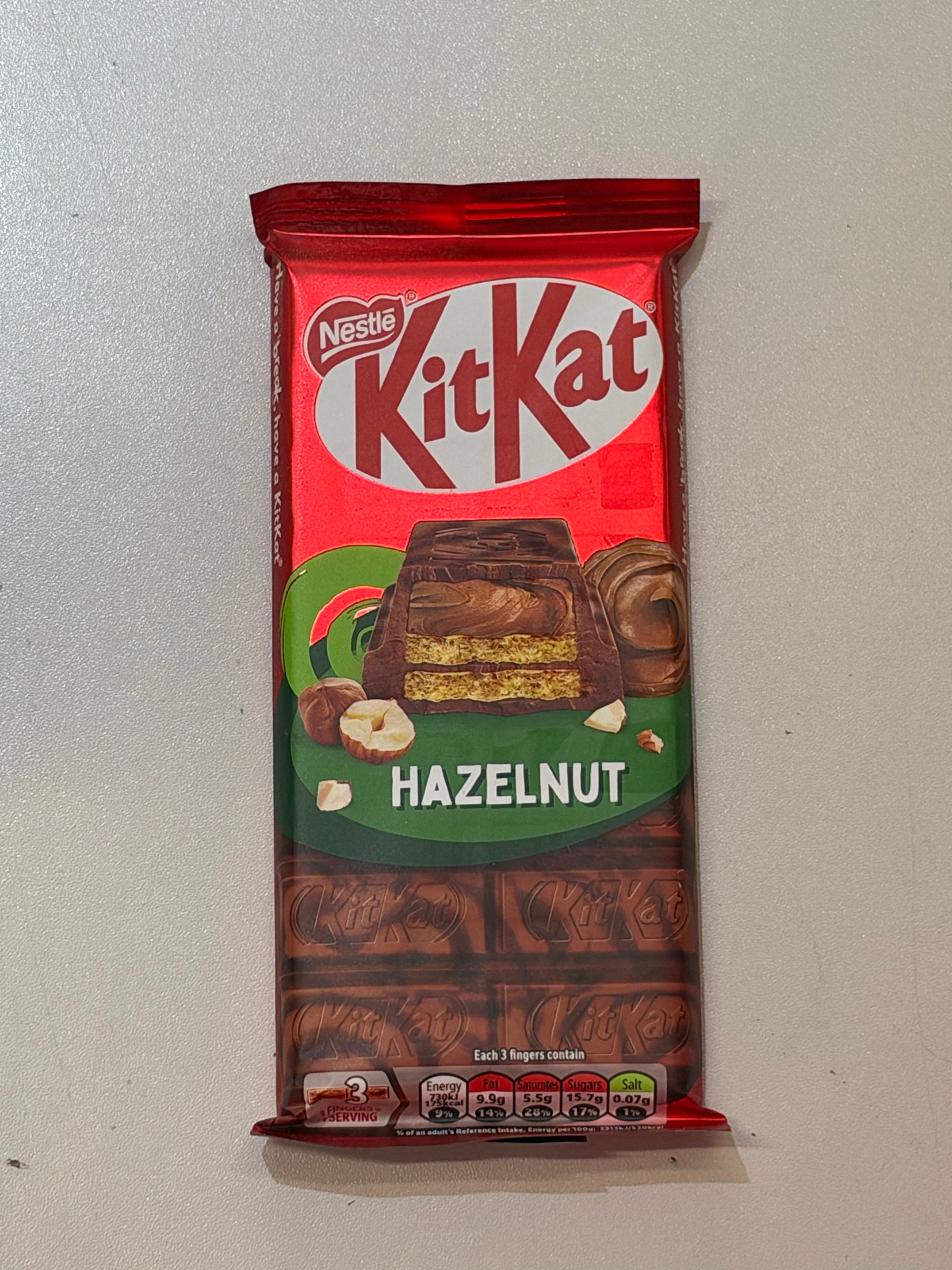 KitKat Hazelnut Crunch Bar (99g)