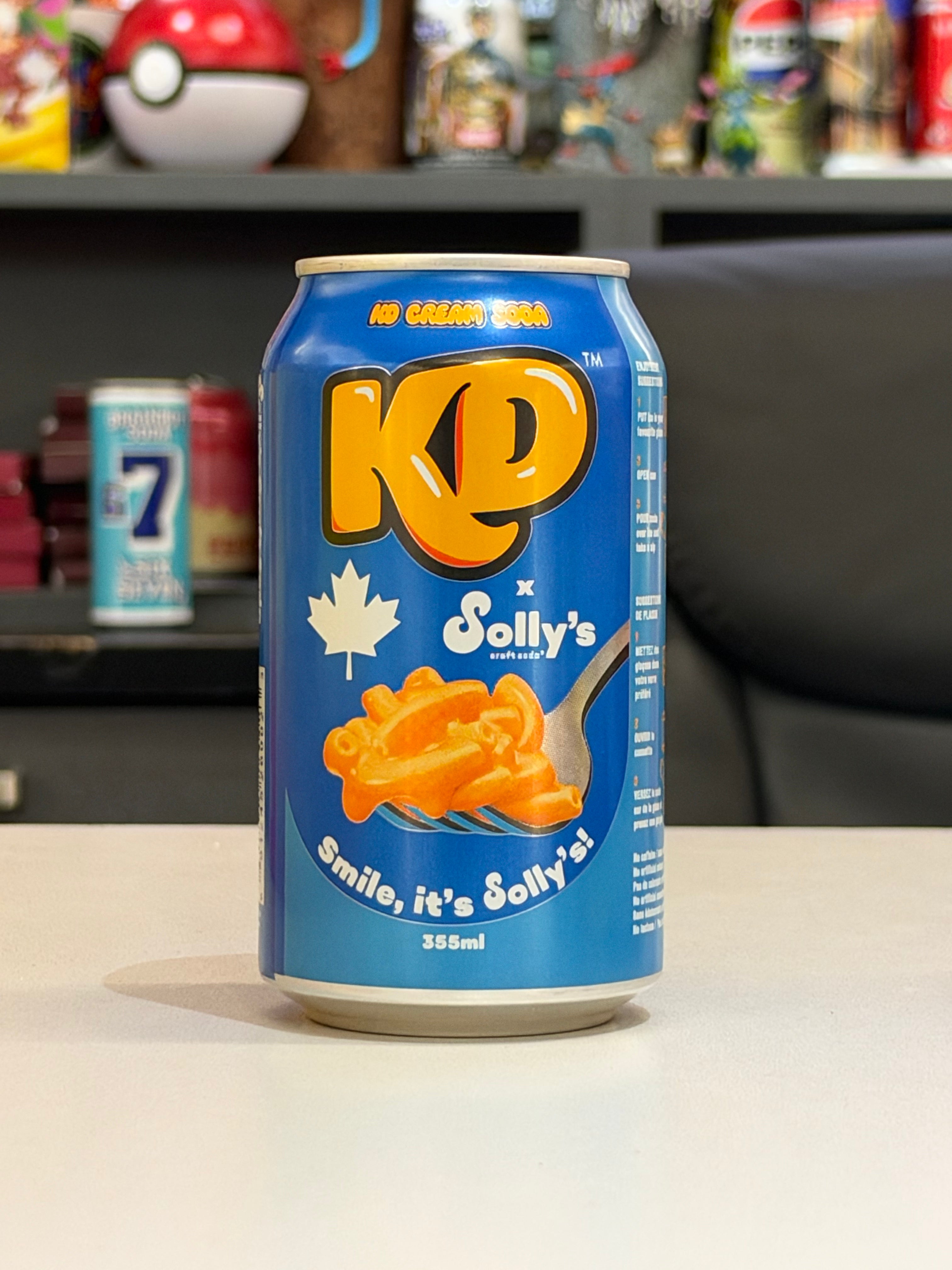 Kraft Dinner Solly’s Cream Soda (355ml) Limited time from Canada !!