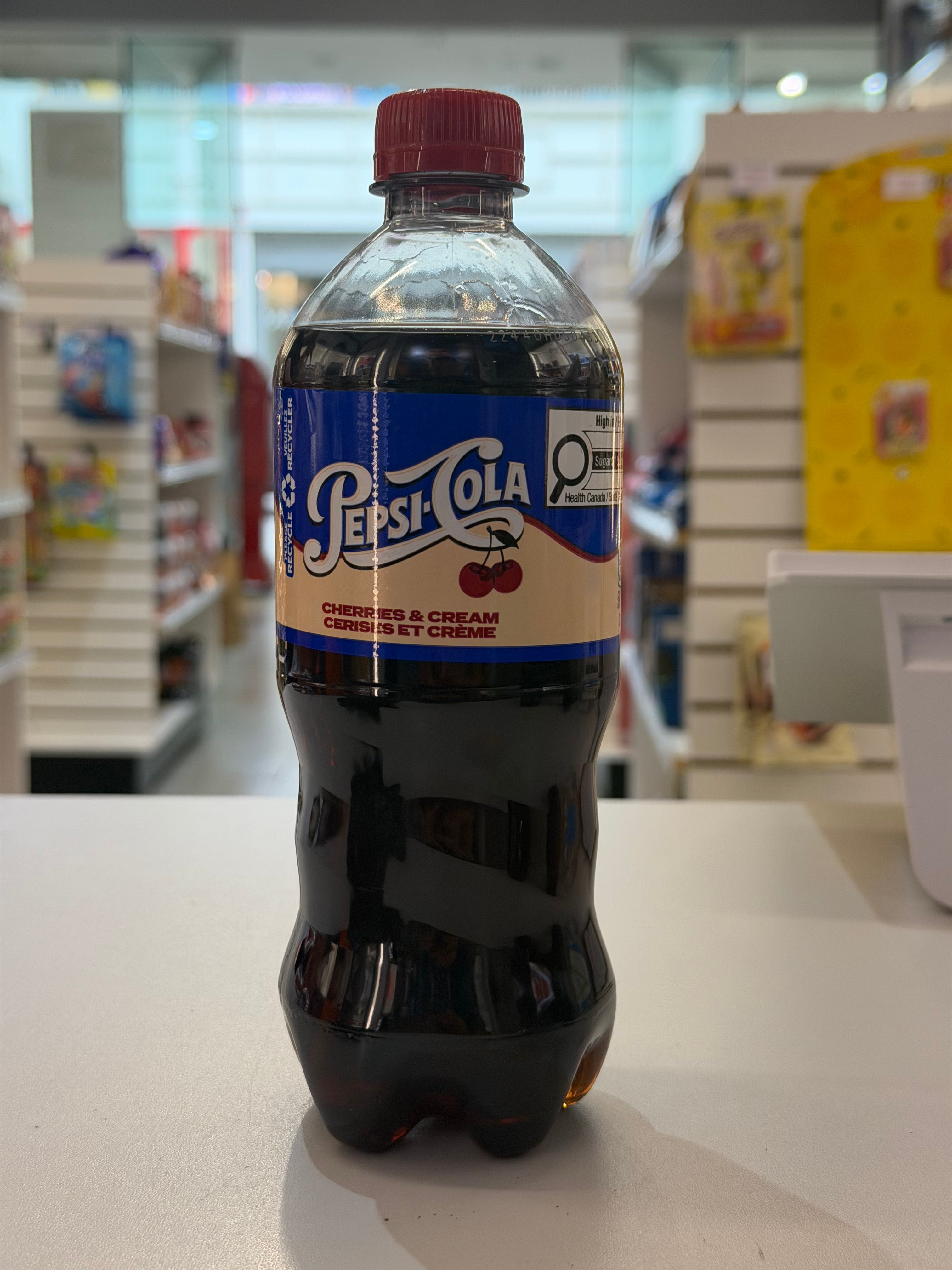 Pepsi Cherries & Cream (591ml) REAL SUGAR!