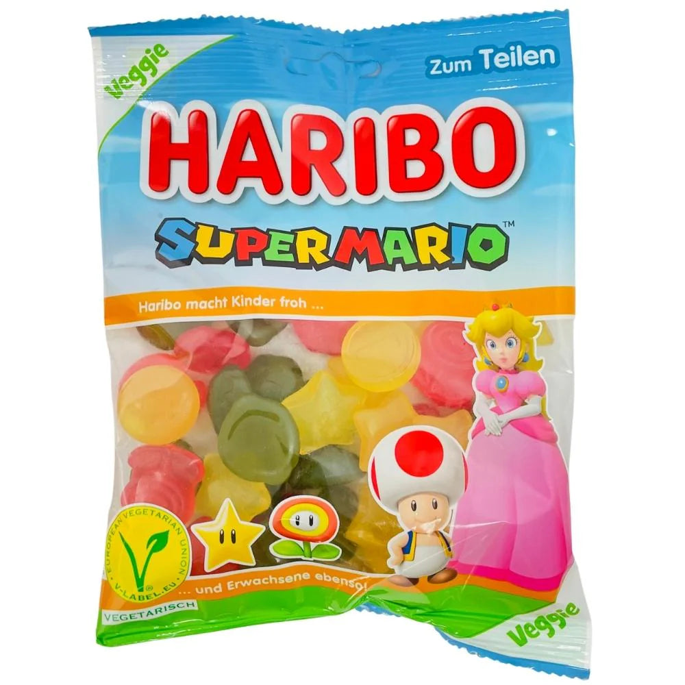 Haribo Super Mario (175g) (Vegetarian)