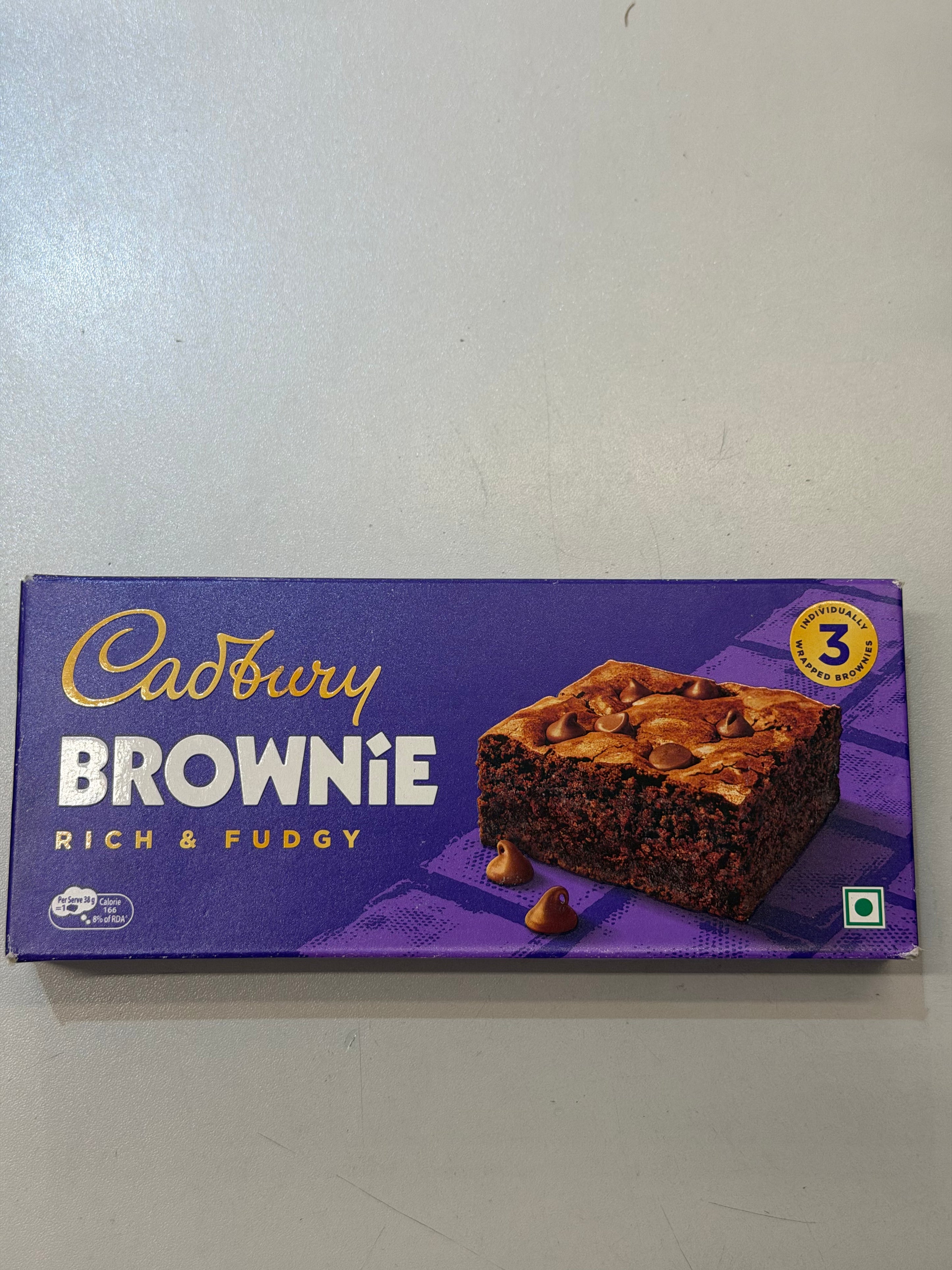 Cadbury Brownie 3 Individually Wrapped (114g)