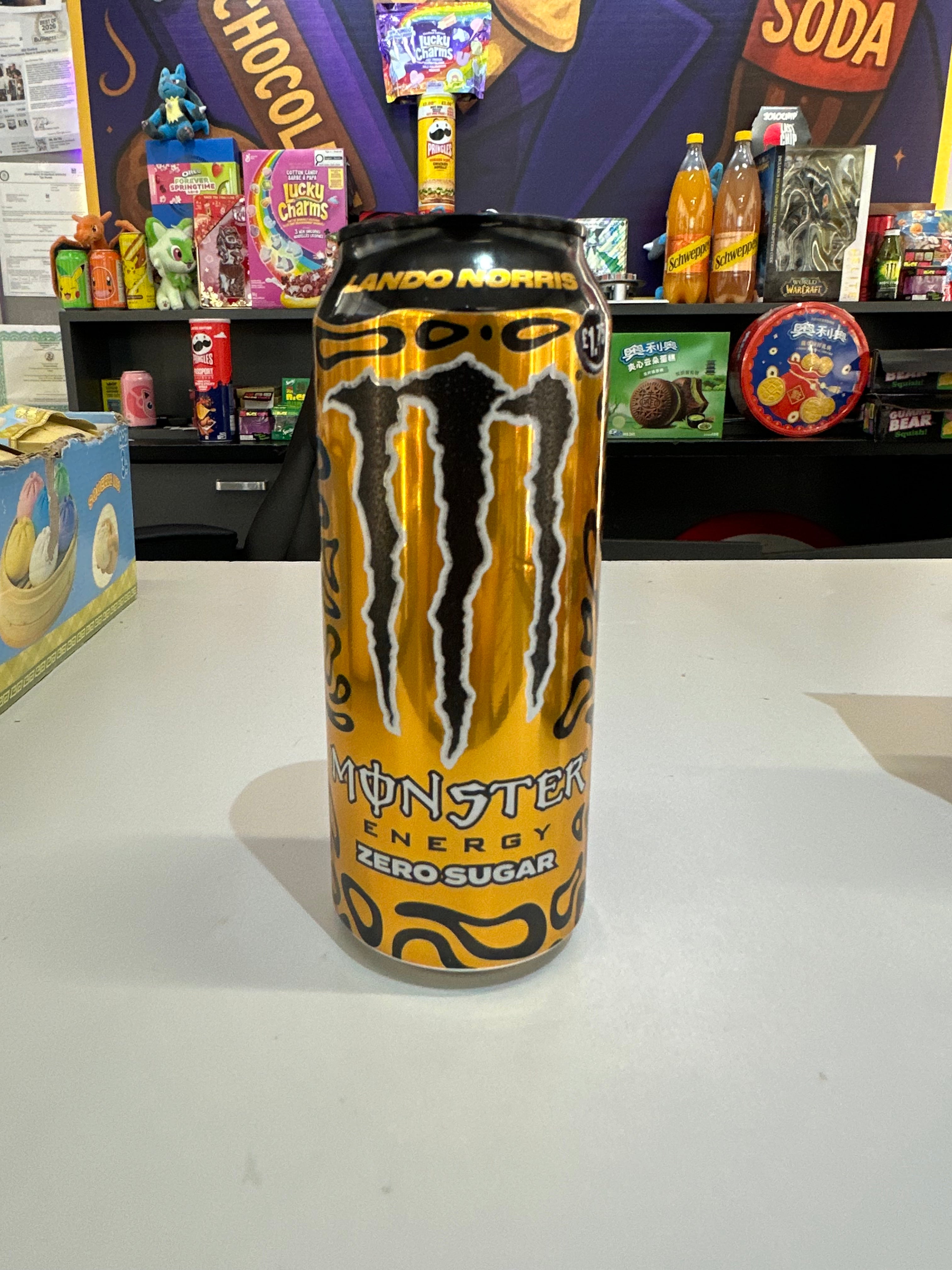 Monster Lando Norris Gold Edition Zero Sugar