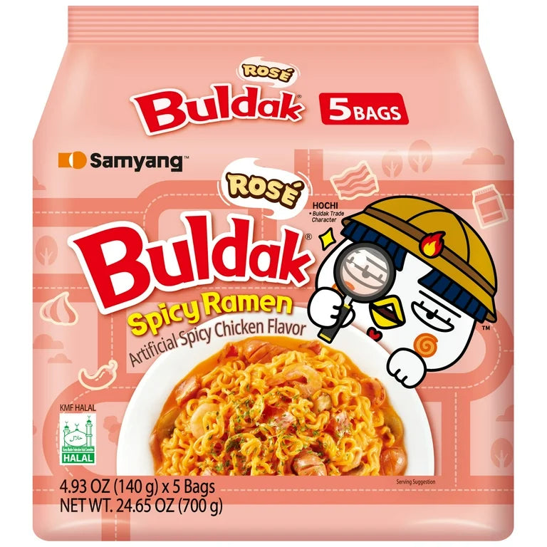 Buldak Rosé Ramen 5 Pack
