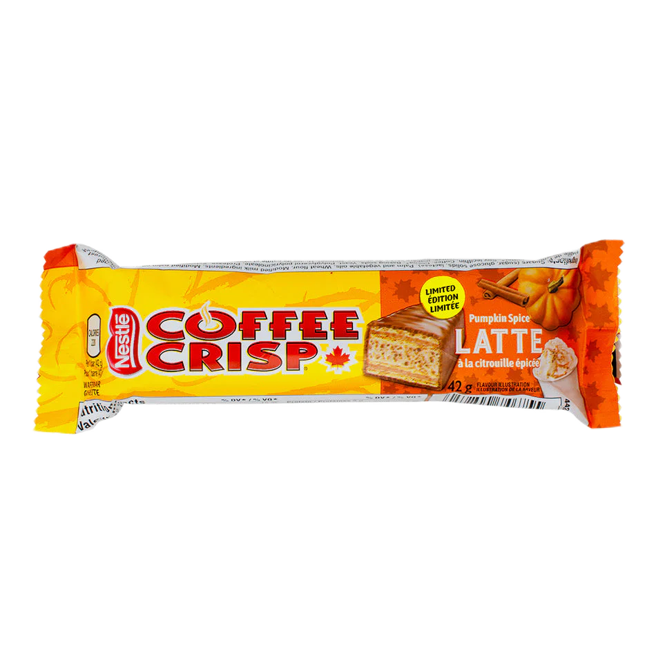 Coffee Crisp Pumpkin Spice Latte Bar (42g)