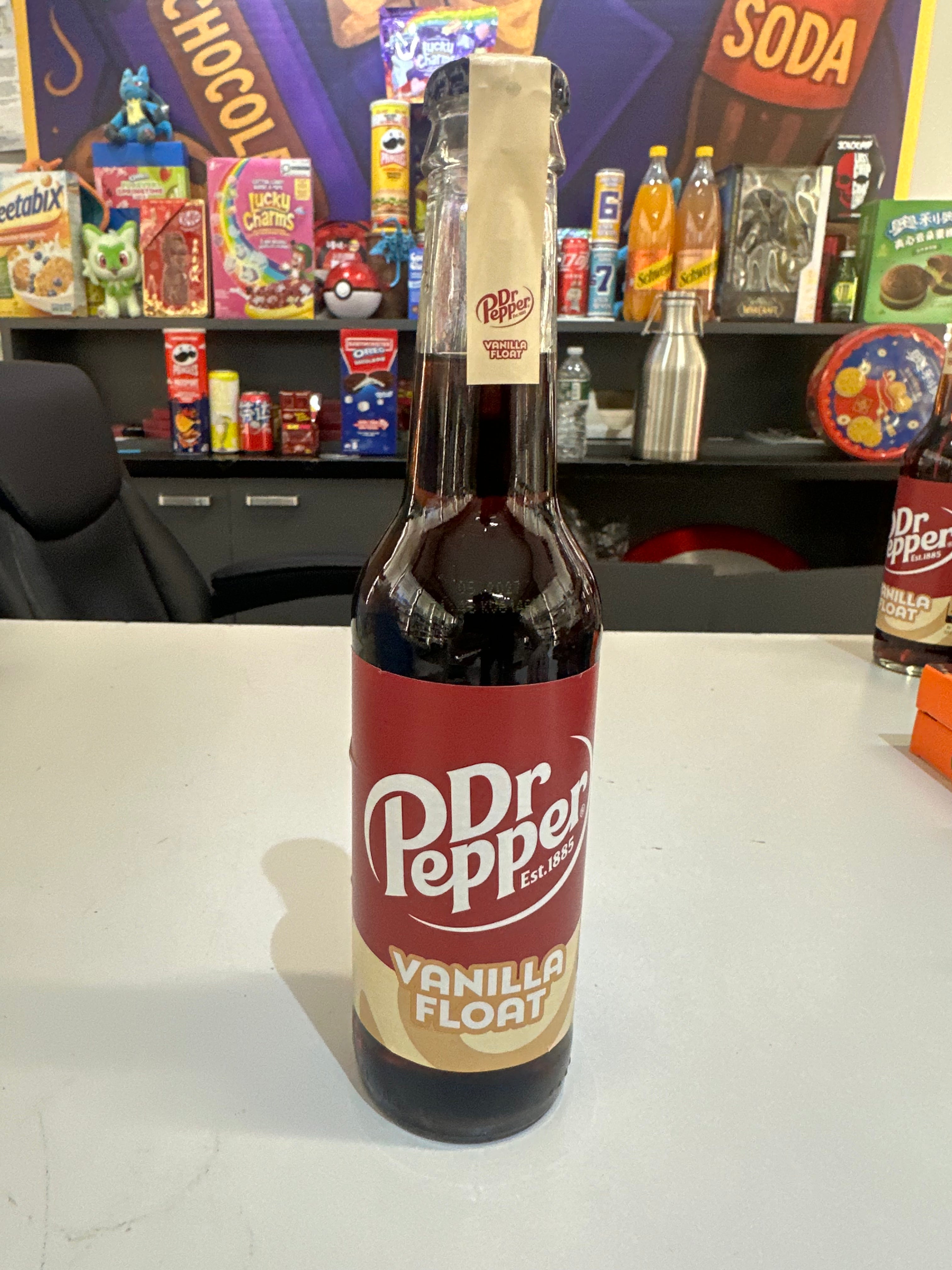 Dr. Pepper Vanilla Float Glass Bottle (9.3oz)