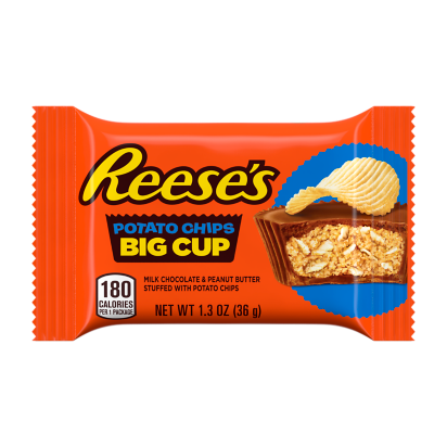 Reese’s Big Cup w/ Potatoe Chips