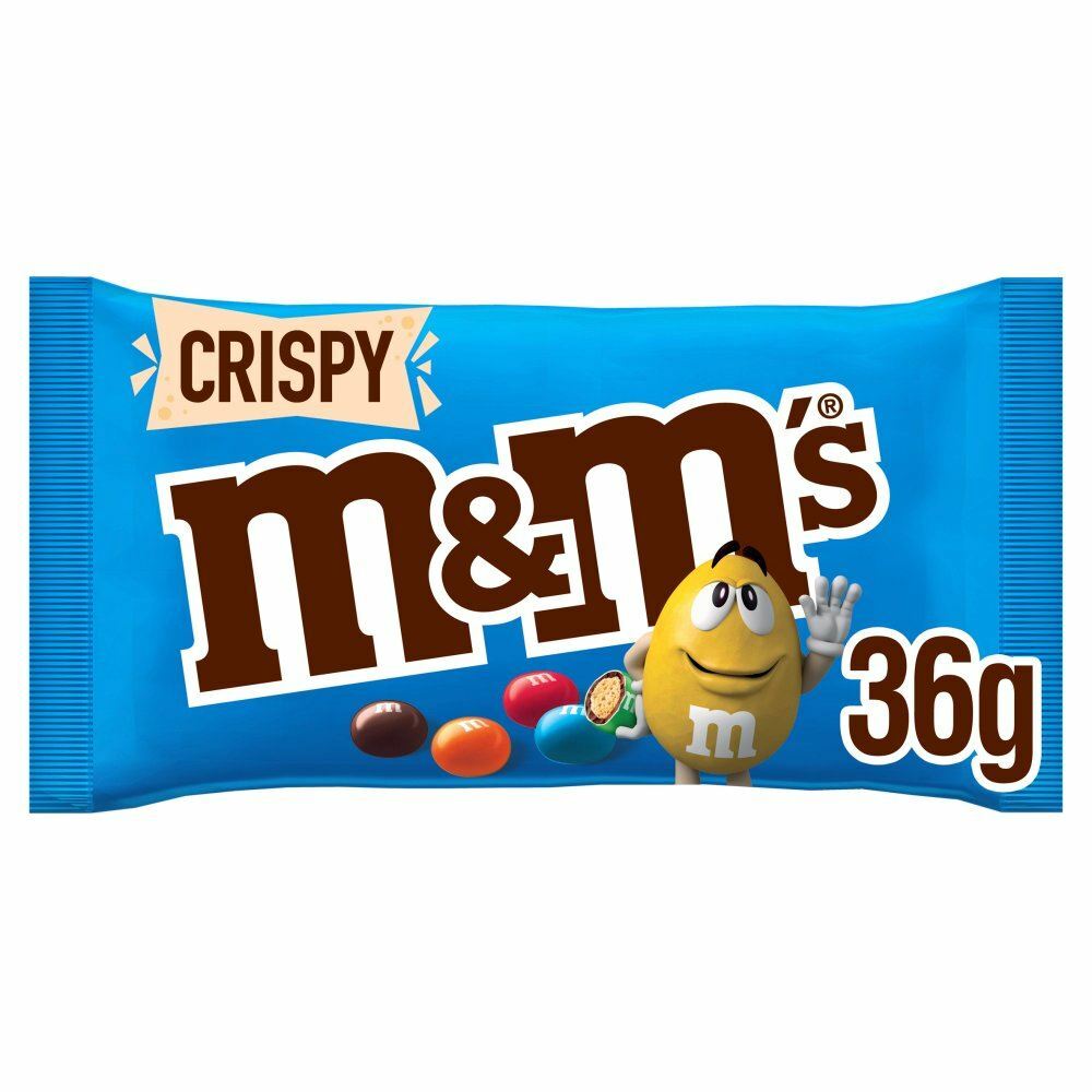M&M’s Crispy (36g) No Red 40!