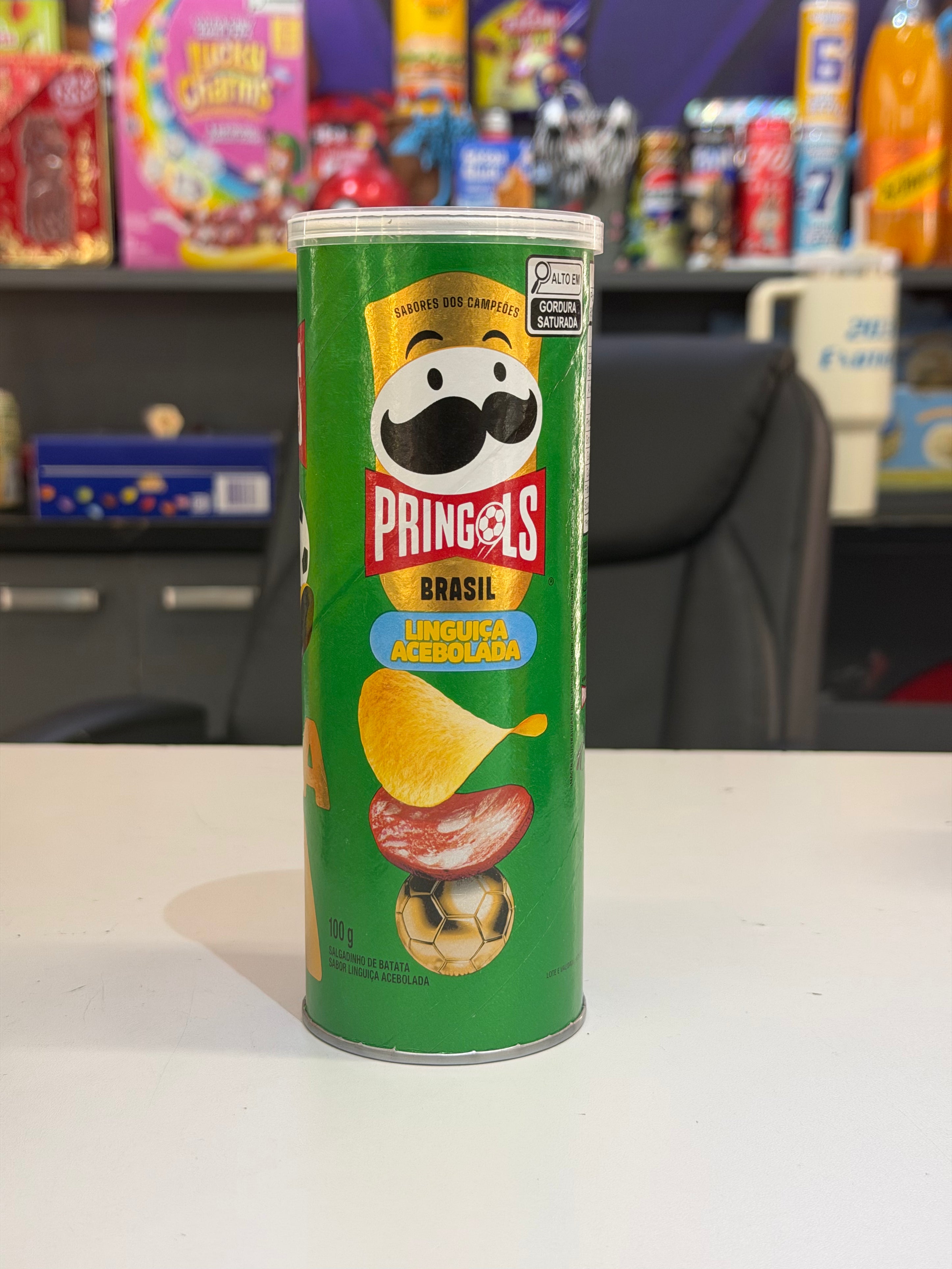 Pringles Linguiça Acebolada (100g)