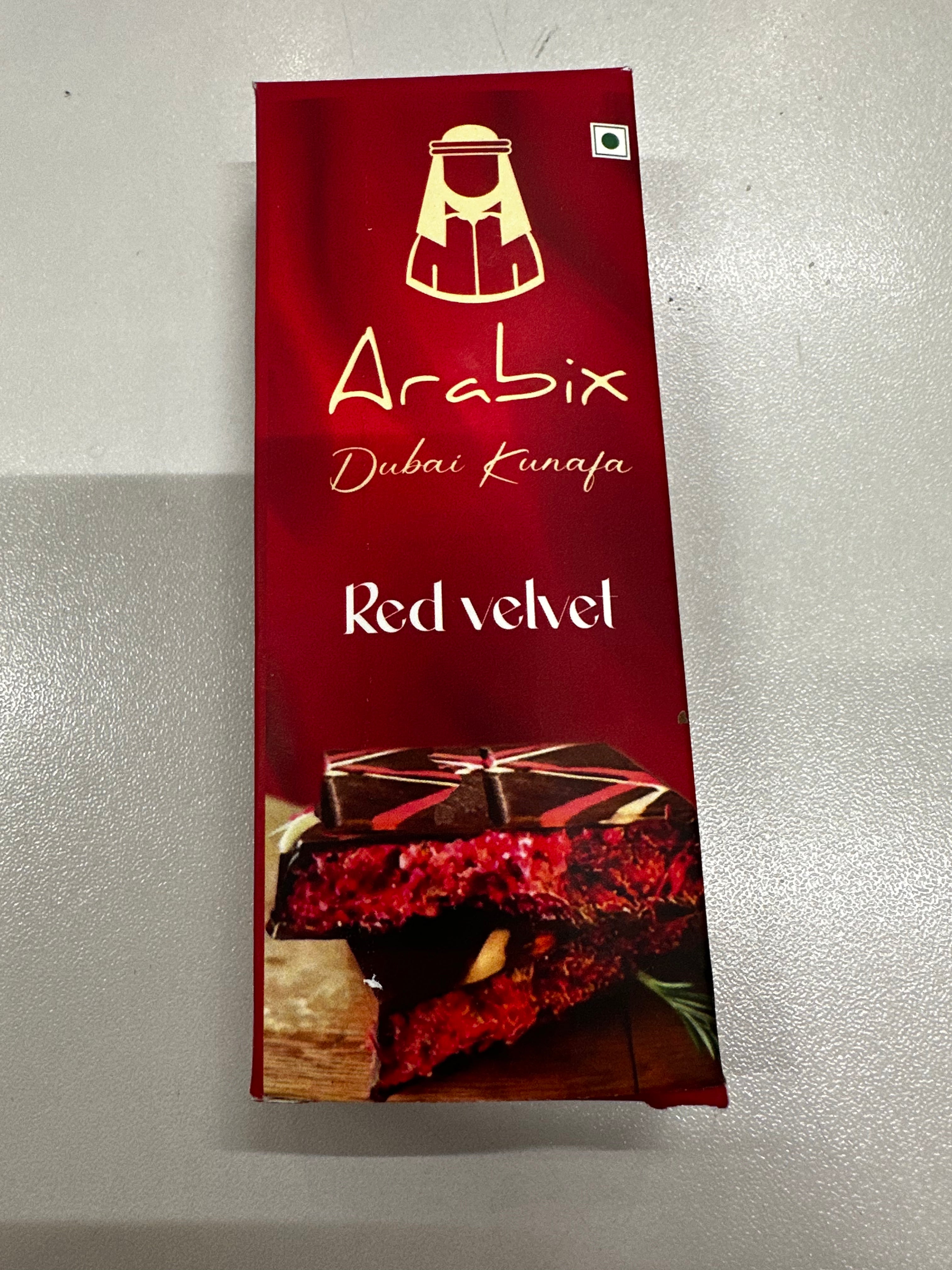 Dubai Chocolate Red Velvet (82g) (India Made)