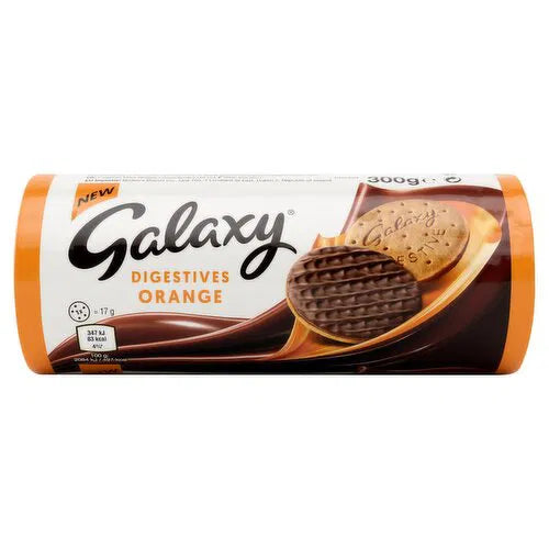 Galaxy Orange Milk Chocolate Cookies (300g)