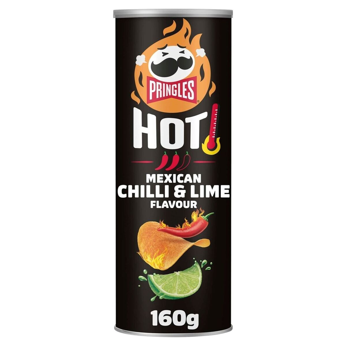 Pringles Hot Mexican Chili and Lime (165g)
