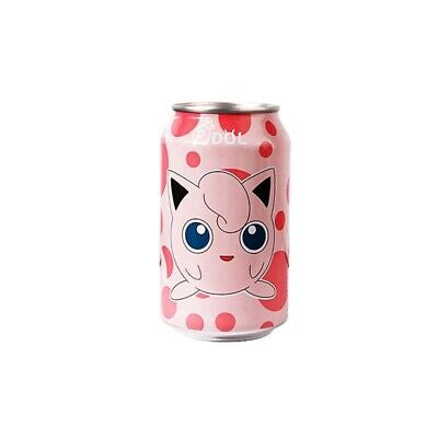 QDOL Pokemon Sparkling Water Jigglypuff White Peach Flavor (11.16 Oz)