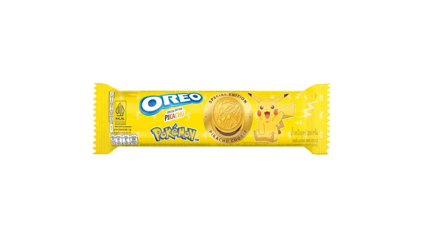 Pokemon Pikachu Oreo Chocolate & Banana 1 Roll!! (120g)