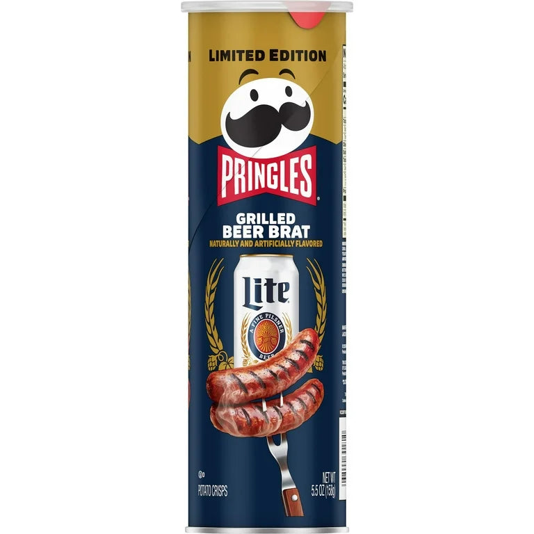 Pringles Grilled Beer Brat (5.5oz)