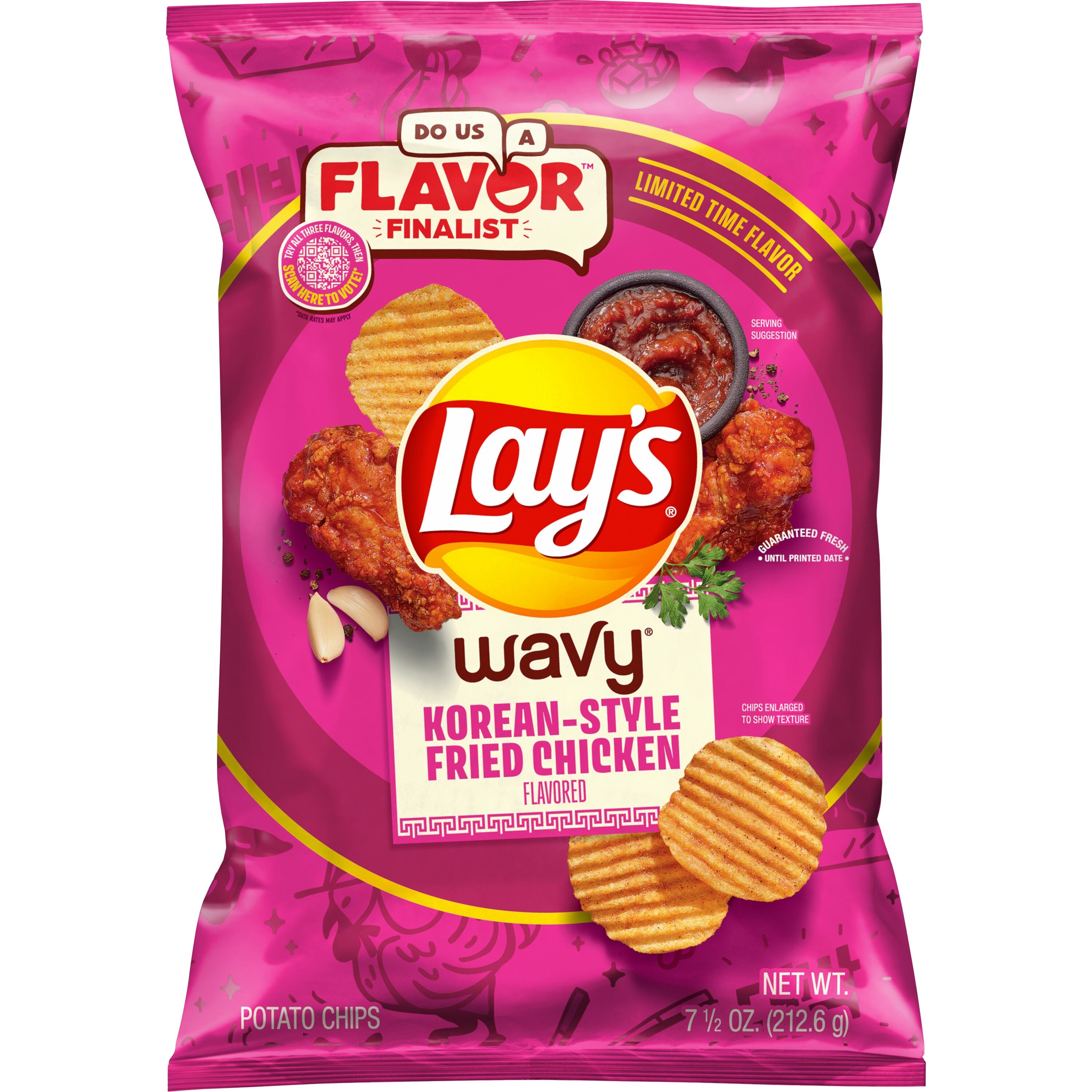 Lay’s Wavy Korean Style Fried Chicken (212g)