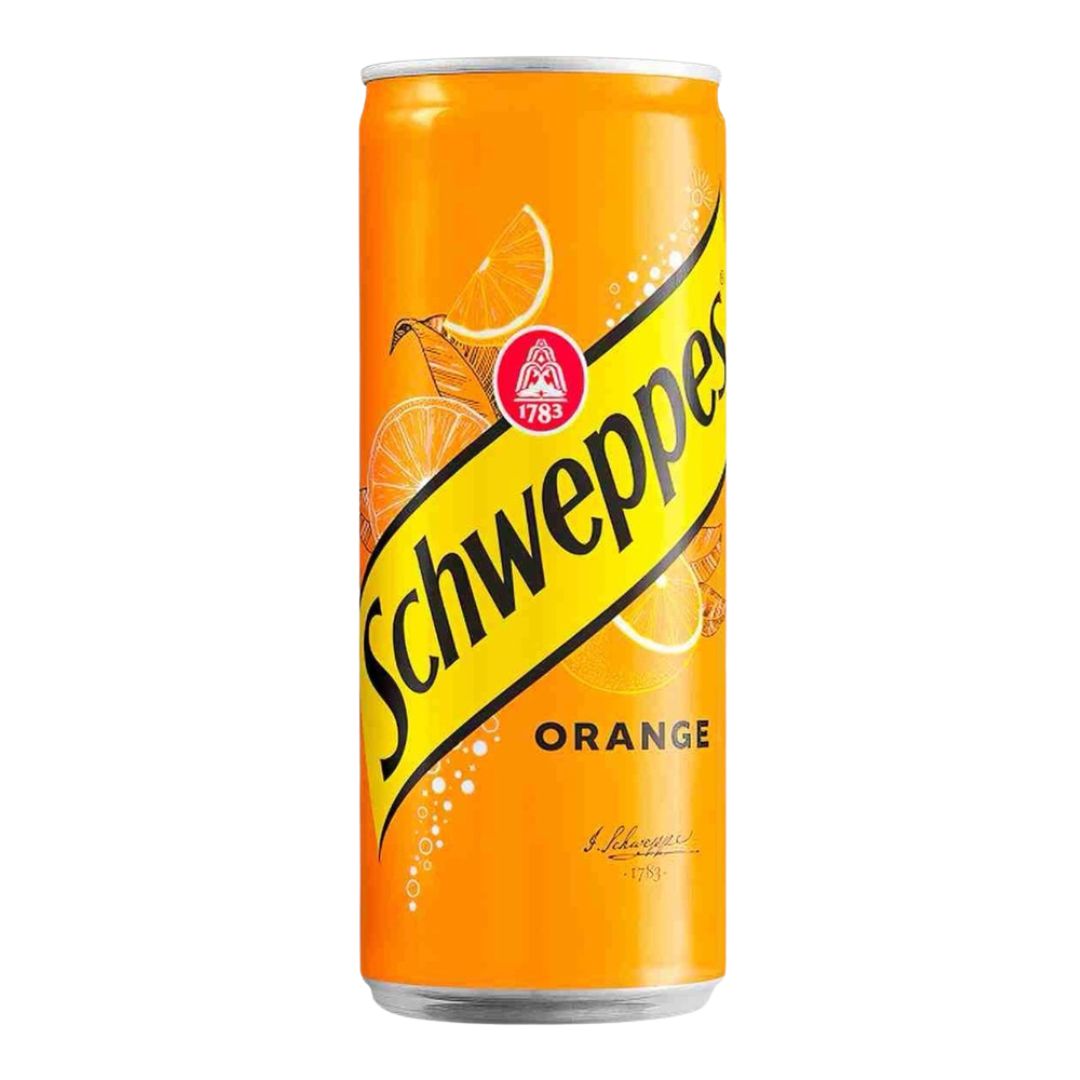 Schweppes Orange Soda (330ml)