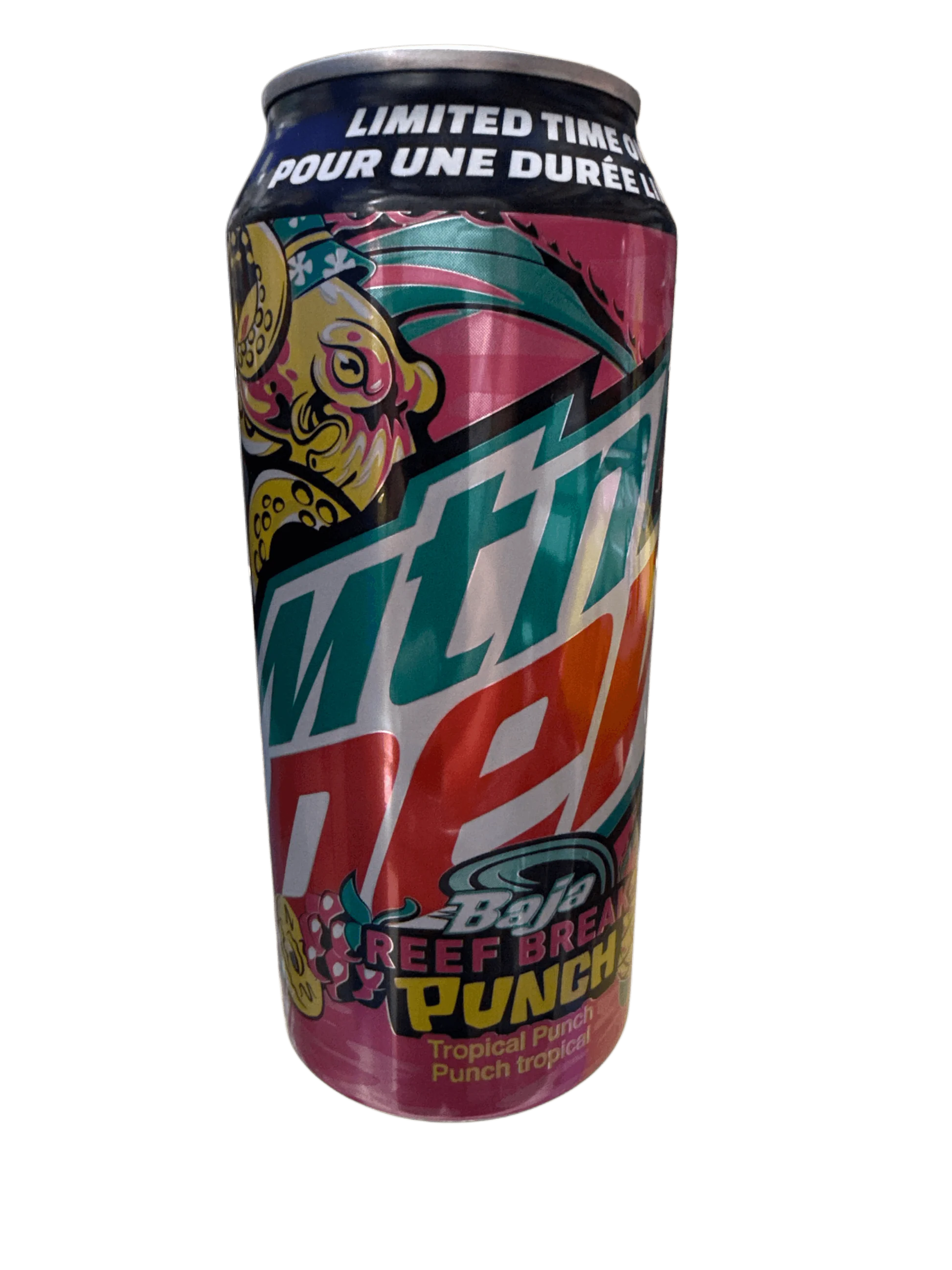 Mountain Dew Baja Reef Break Punch Can (16oz)