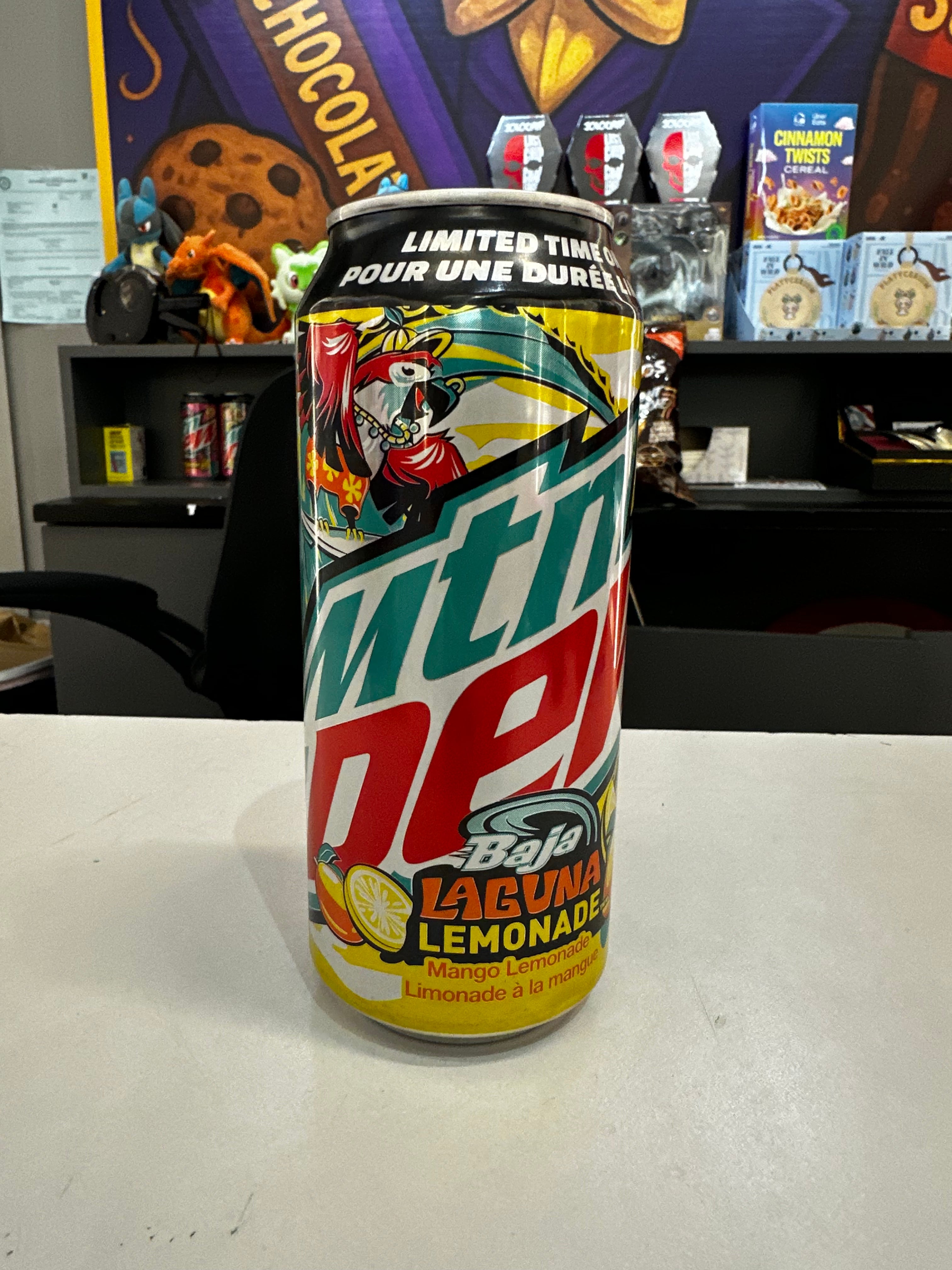 Mountain Dew Baja Laguna Lemonade Can (16oz)