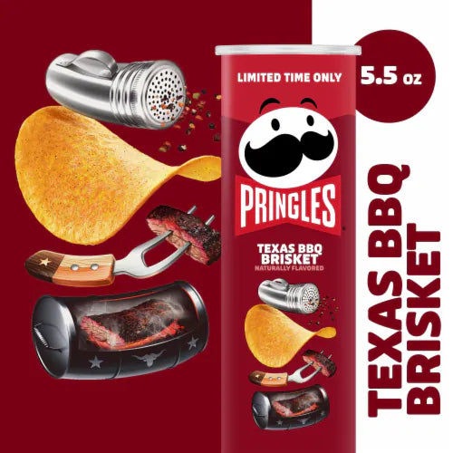 Pringles Texas BBQ Brisket (158g)