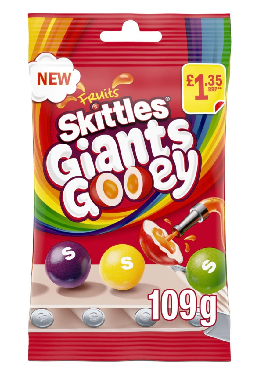 Skittles Giants Gooey (Vegan!)