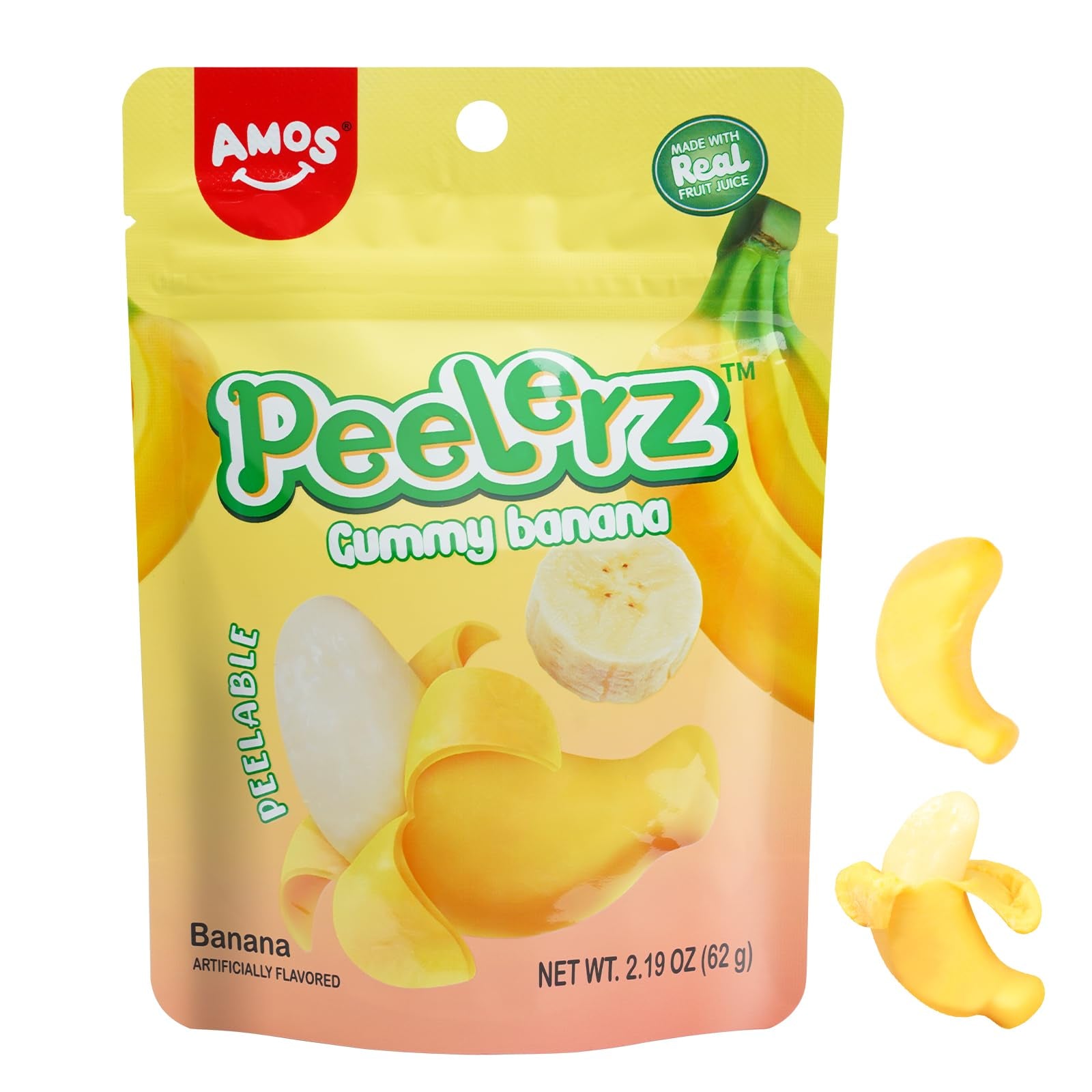 Amos Peelerz Banana Gummies (3oz)