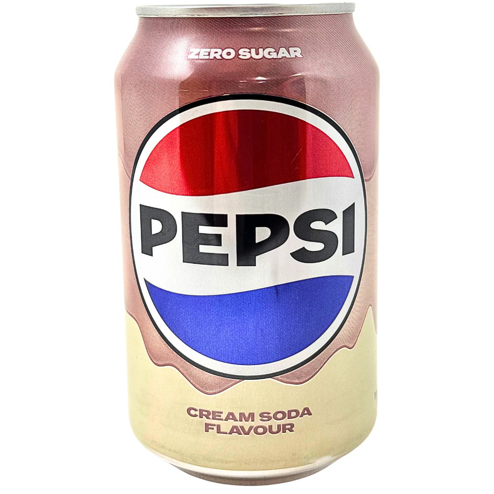 Pepsi Cream Soda Zero Sugar (330ml)