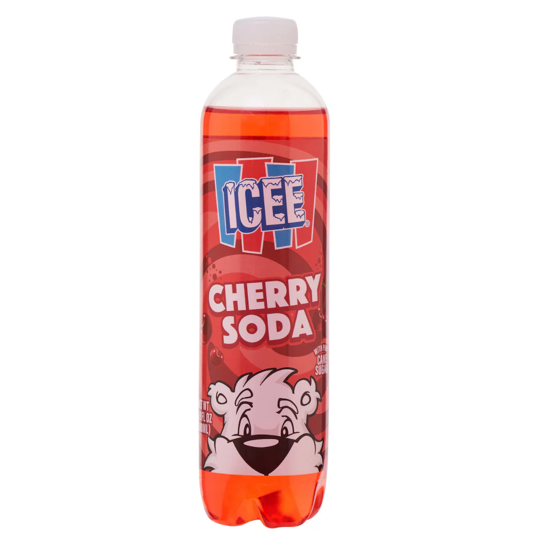 Icee Cherry Soda with Cane Sugar (16.9oz)