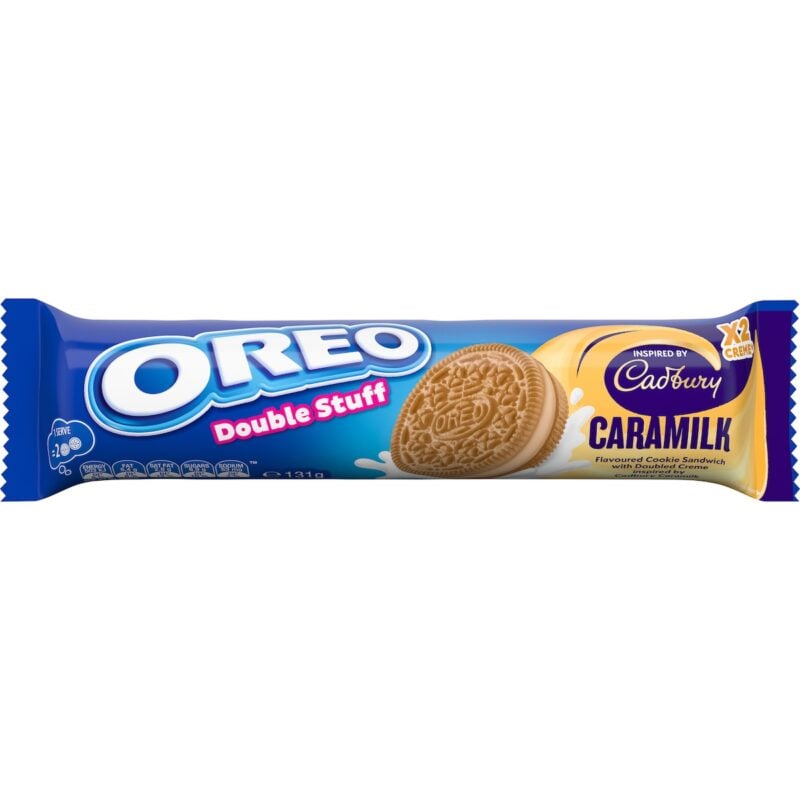 Oreo Double Stuffed Cadbury Caramilk (131g)