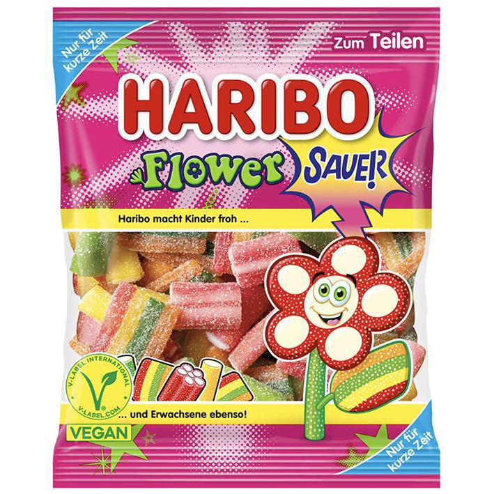 Haribo Flower Sour (160g) VEGAN!